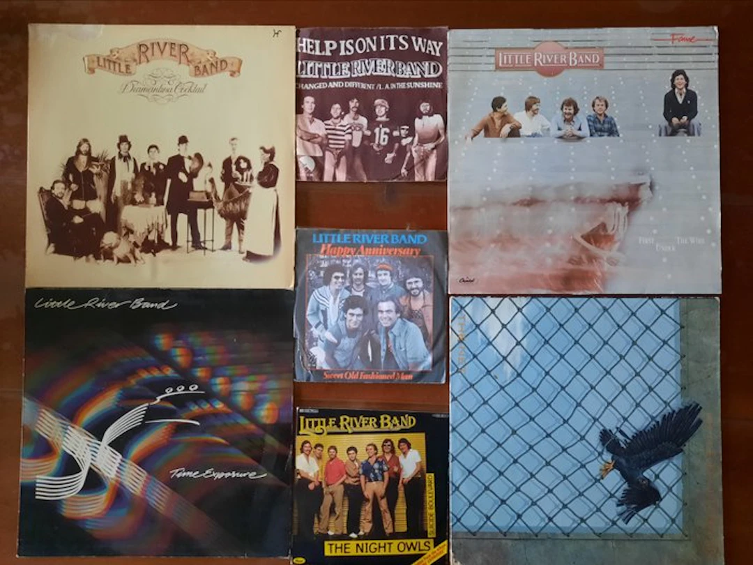 Little River Band - 4 x LP album and 3 x single...