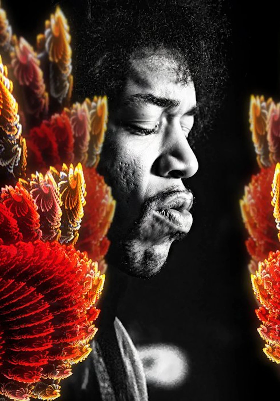 Robert Günther - Jimi HENDRIX als Collage (1999)