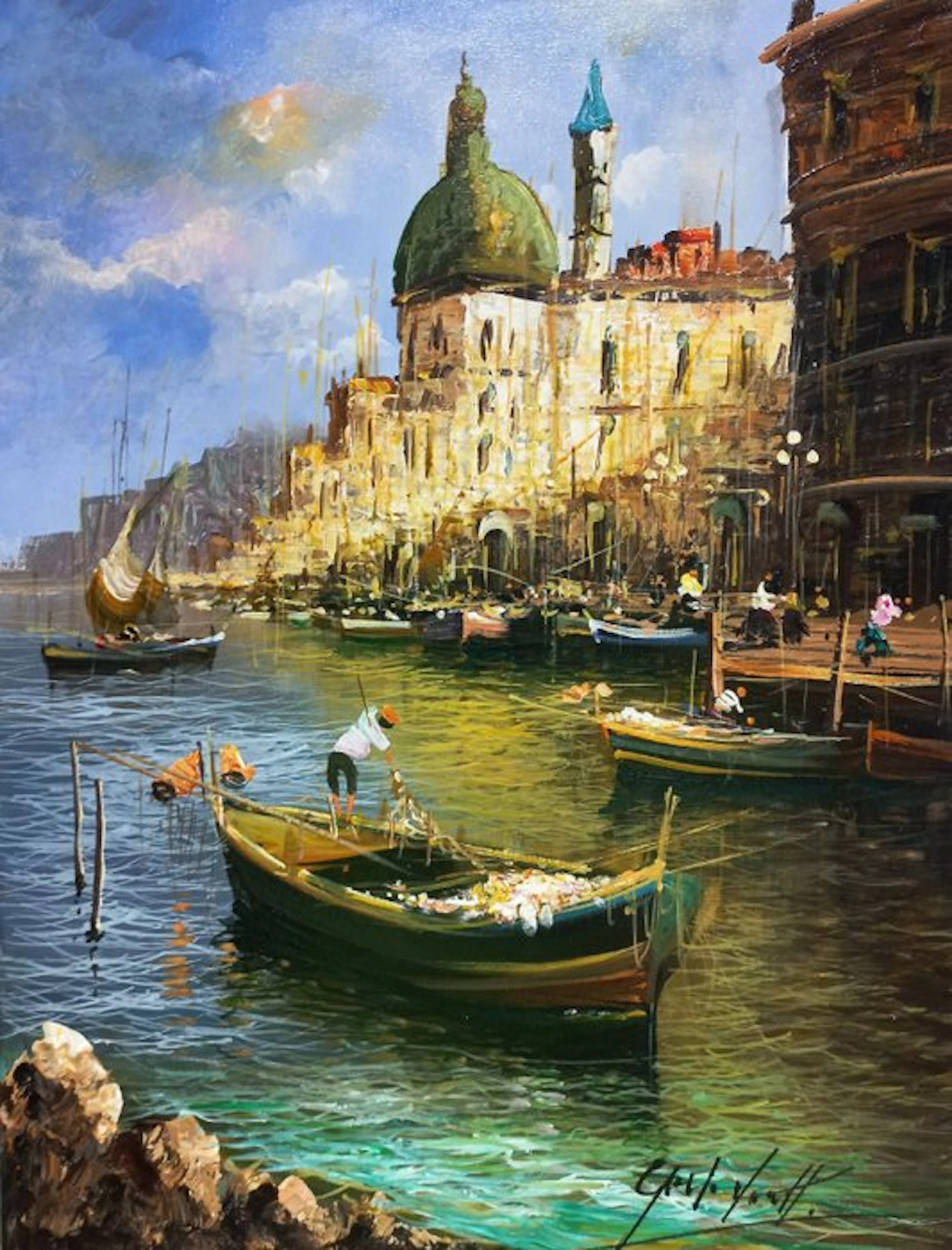 Guido Vuotto (1964) - La casa del pescatore Pozzuoli (Napoli)
