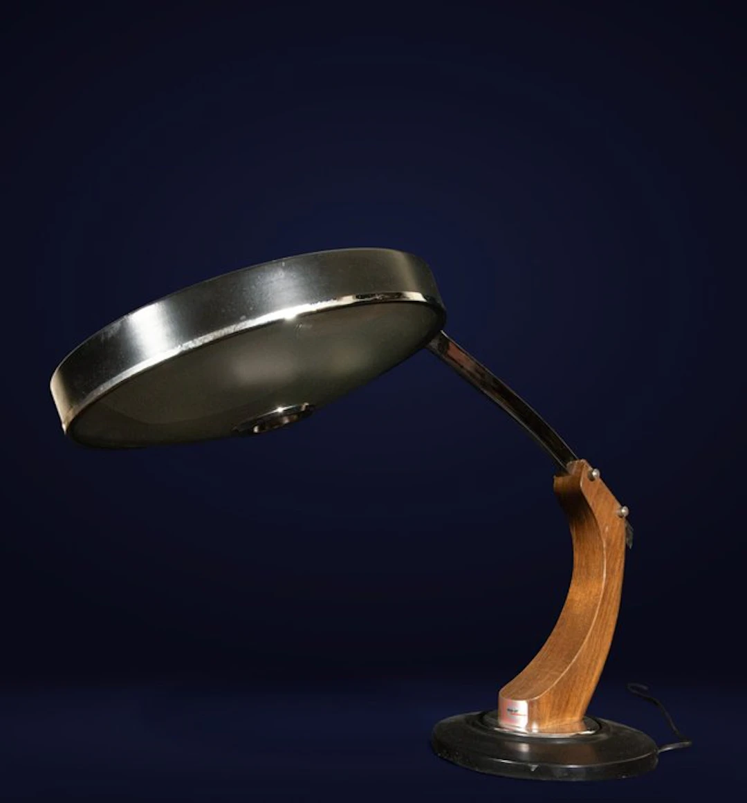Fase - Luis Pérez de la Oliva - Desk lamp - President - Oak