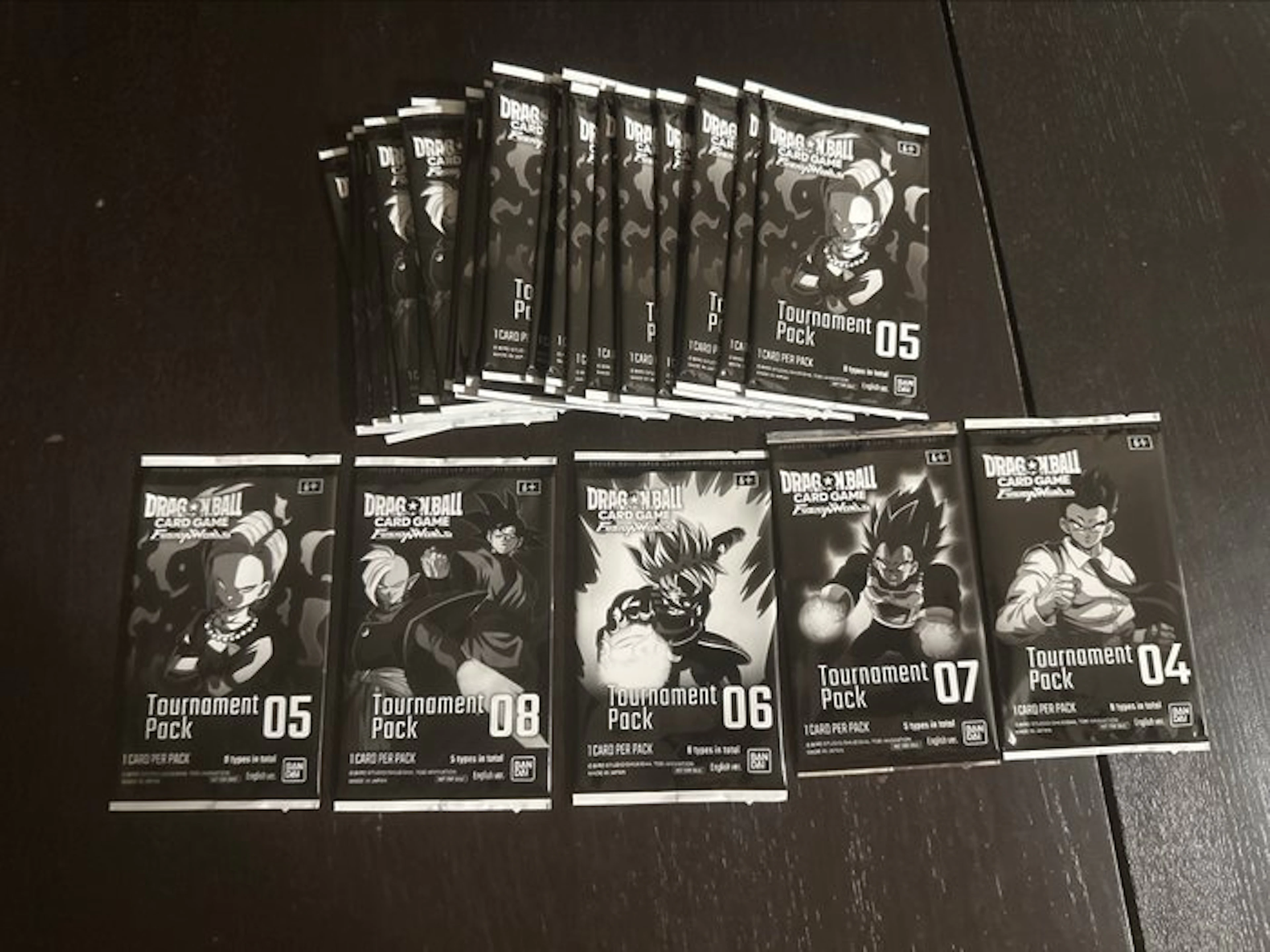 Bandai - 32 Booster pack - Dragon Ball - Dragon ball tournament pack 04/5/6/7/8