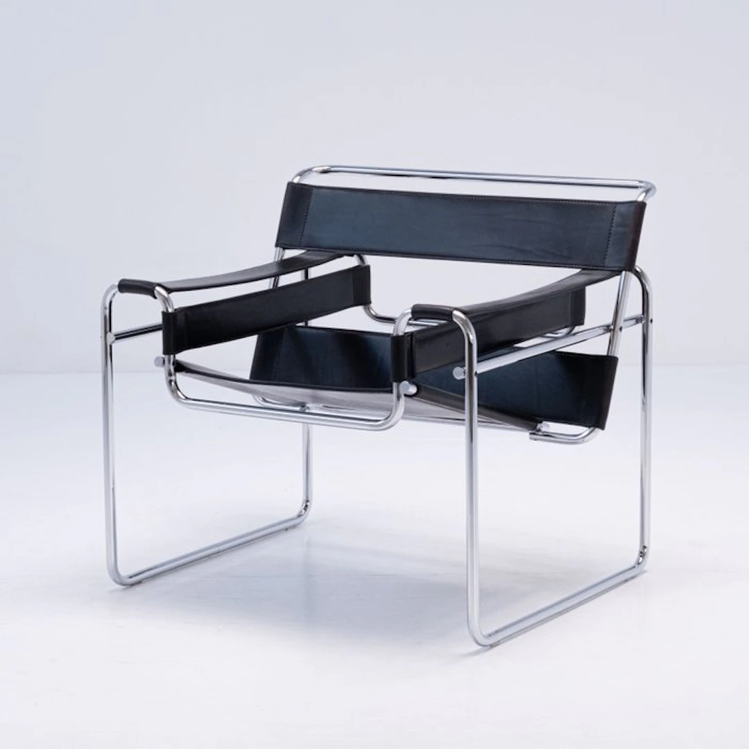 Knoll - Marcel Breuer - Chair - Wassily Chair - Steel, Leather