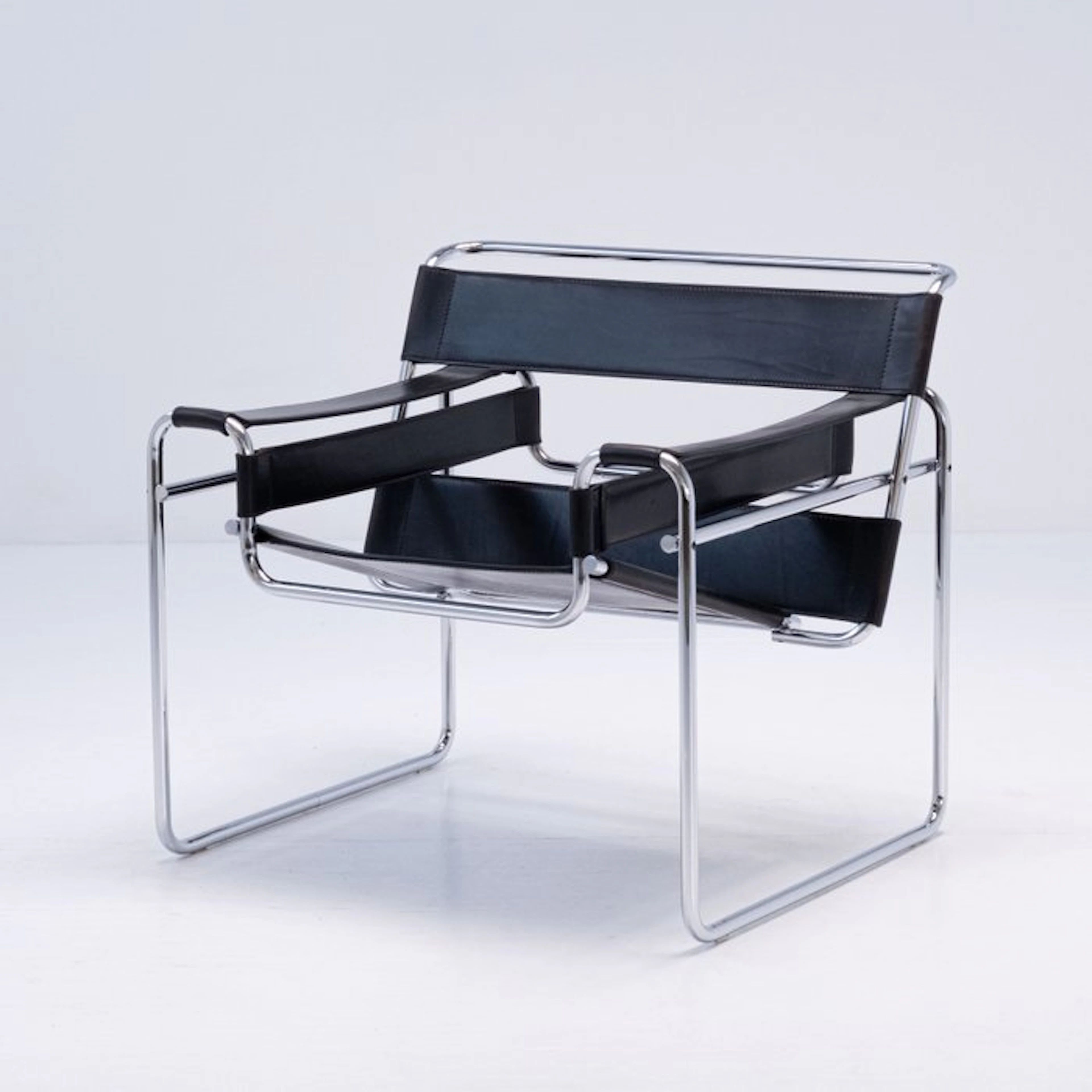 Knoll - Marcel Breuer - Chair - Wassily Chair - Steel, Leather