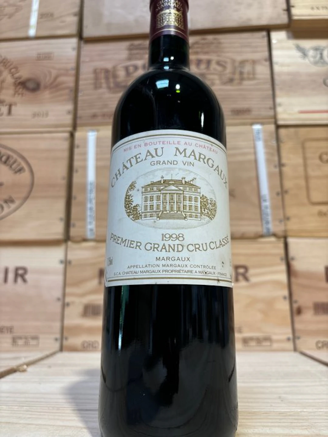1998 Château Margaux - Margaux 1er Grand Cru Classé - 1 Bottle (0.75L)