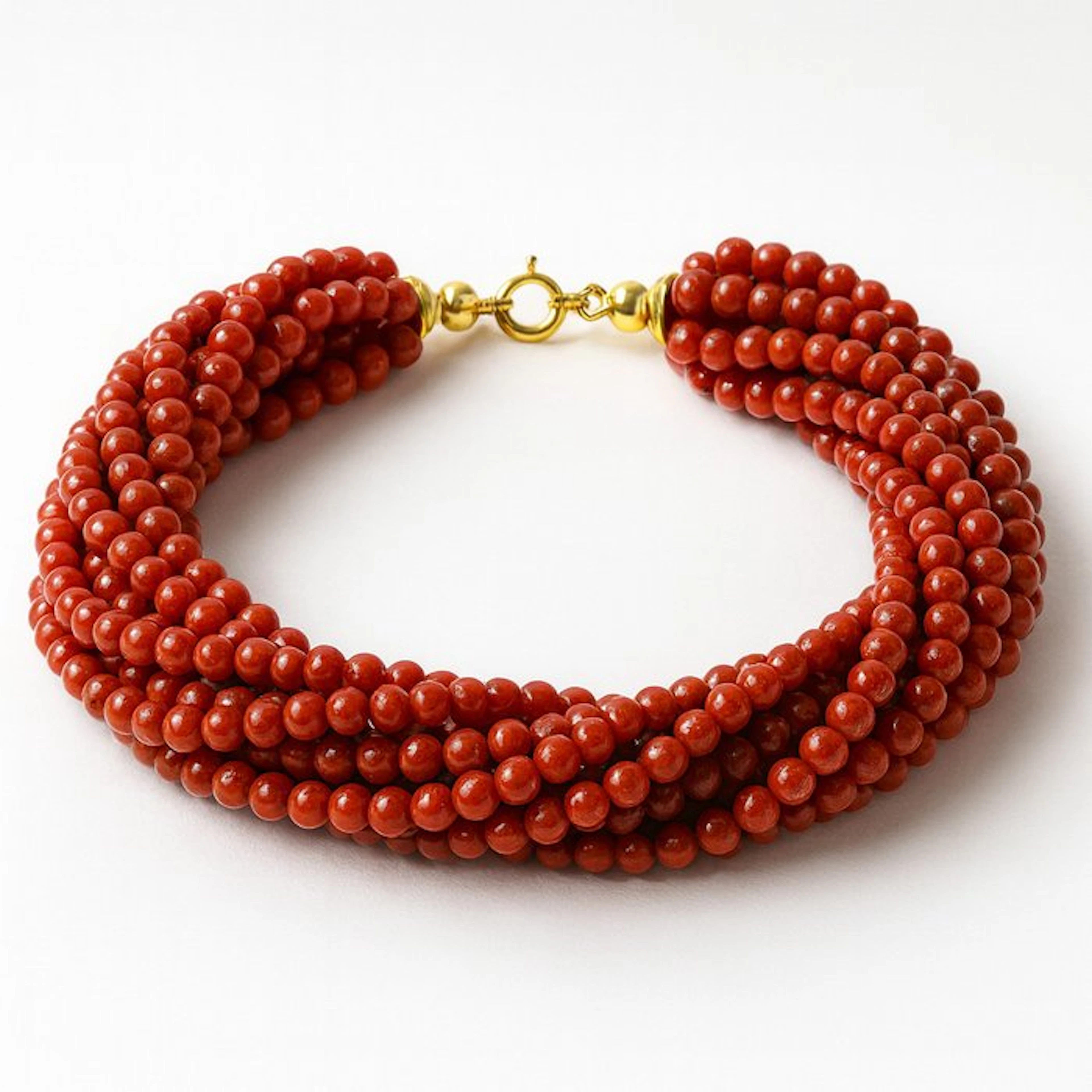 No reserve price - Bracelet Silver Coral - Coral