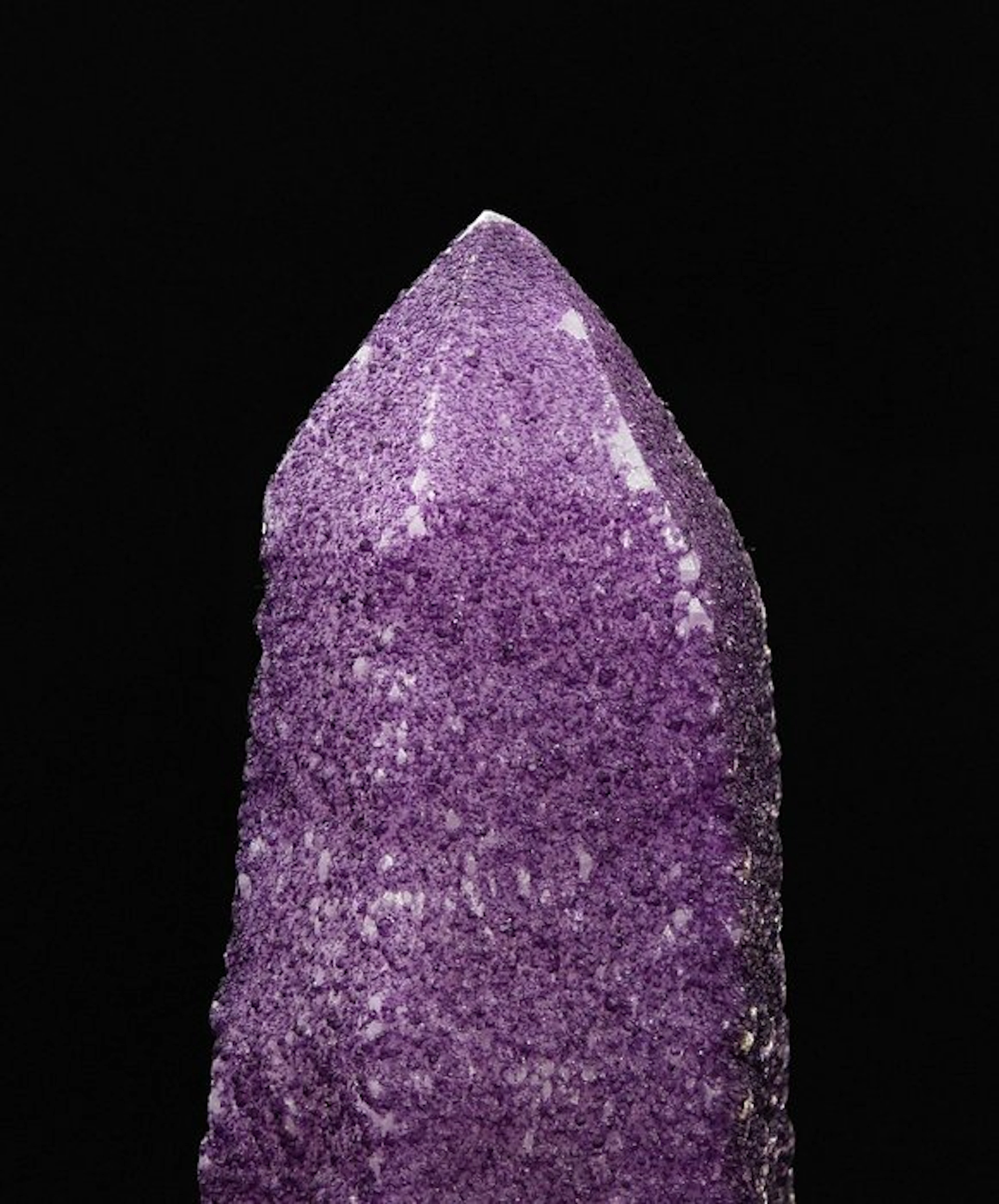 NEW DISCOVERY! EXTREMELY RARE MILKY QUARTZ COVERED BY PURPLE FLUORITE