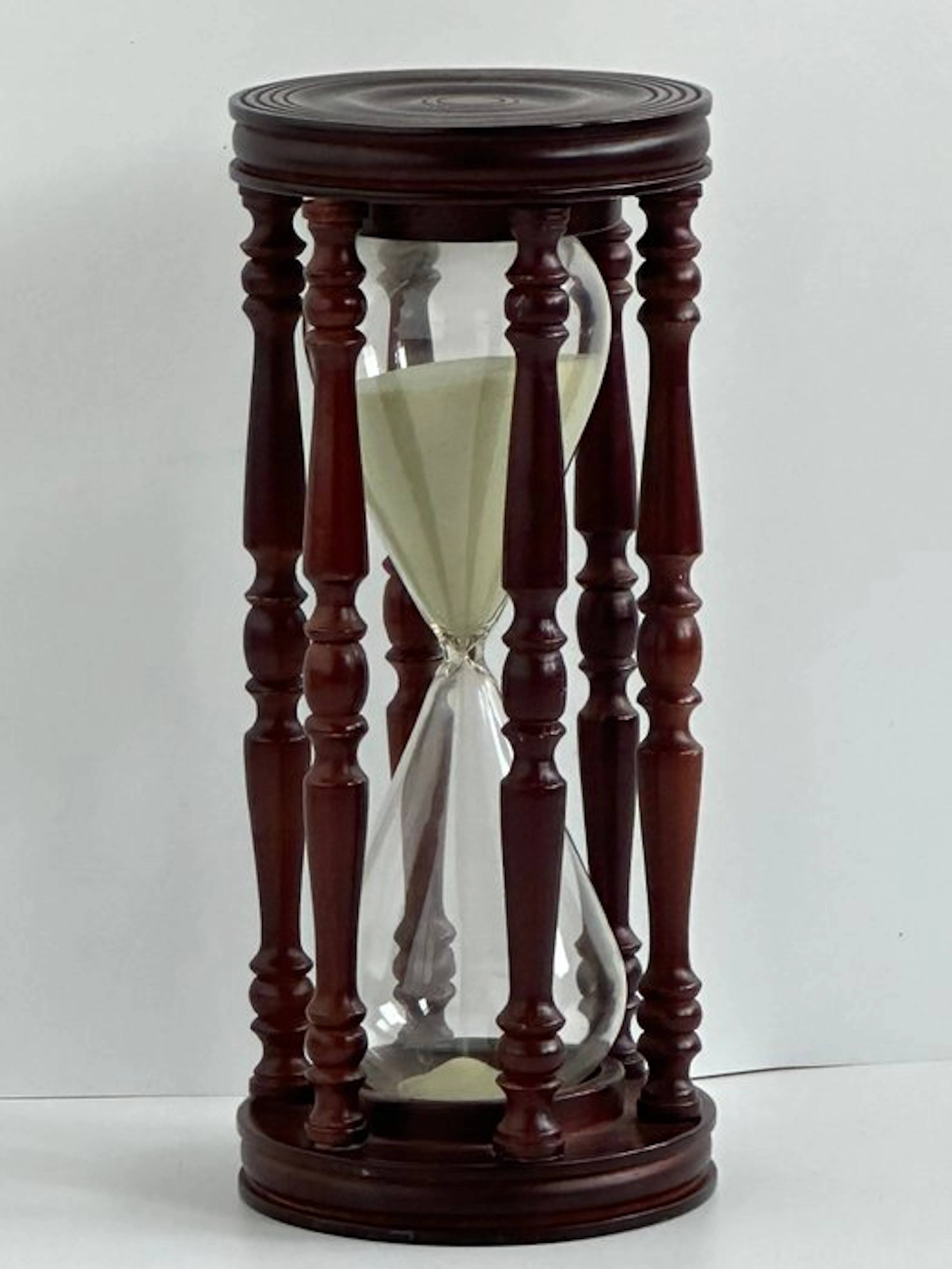 Hourglass - Wood, glass and various materials - 1970-1980 - Vintage Hourglass