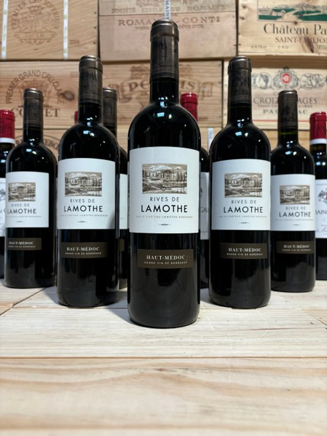 2017 Château Lamothe Bergeron "Les Rives de Lamothe" et château Galet