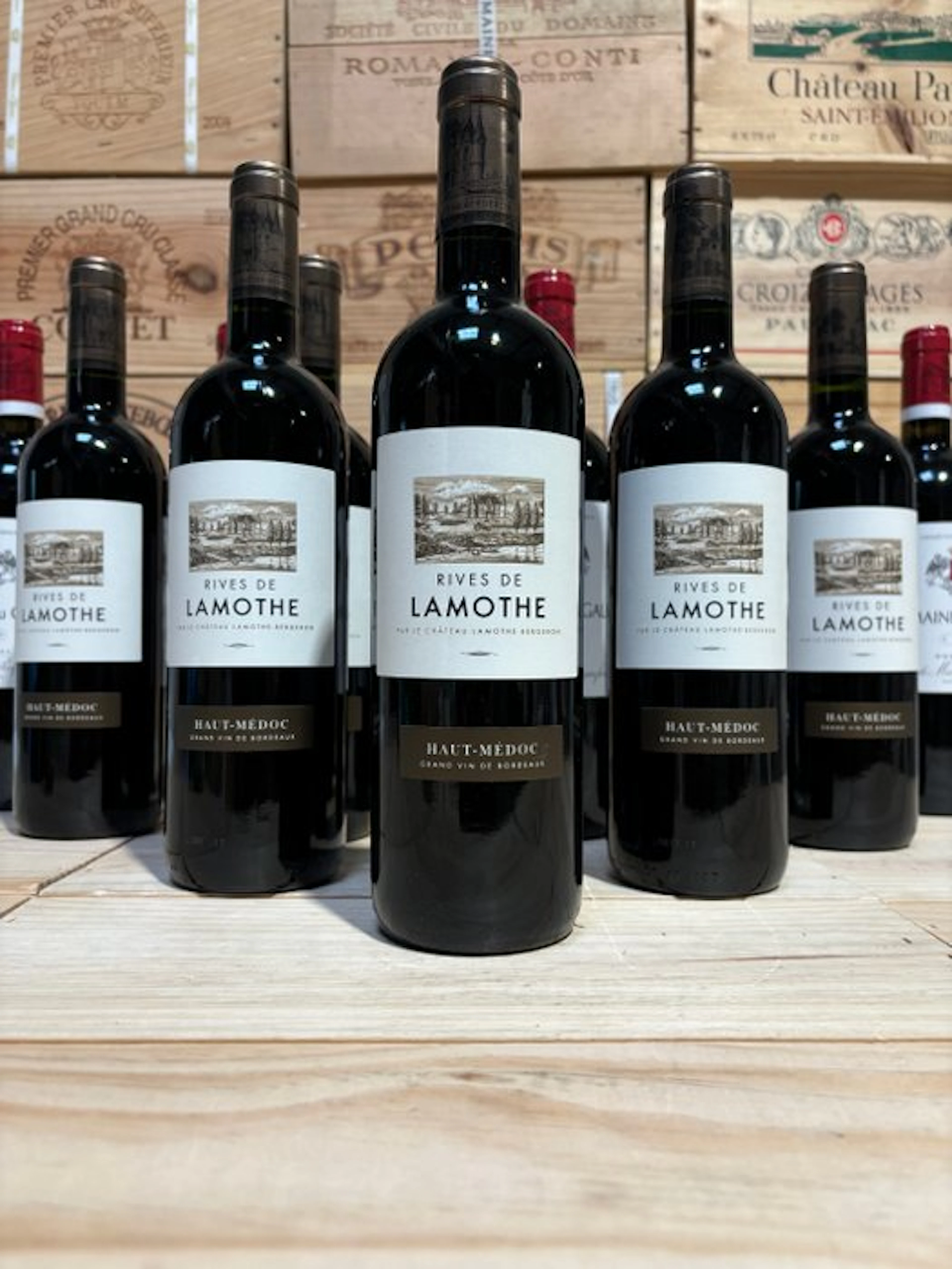 2017 Château Lamothe Bergeron "Les Rives de Lamothe" et château Galet