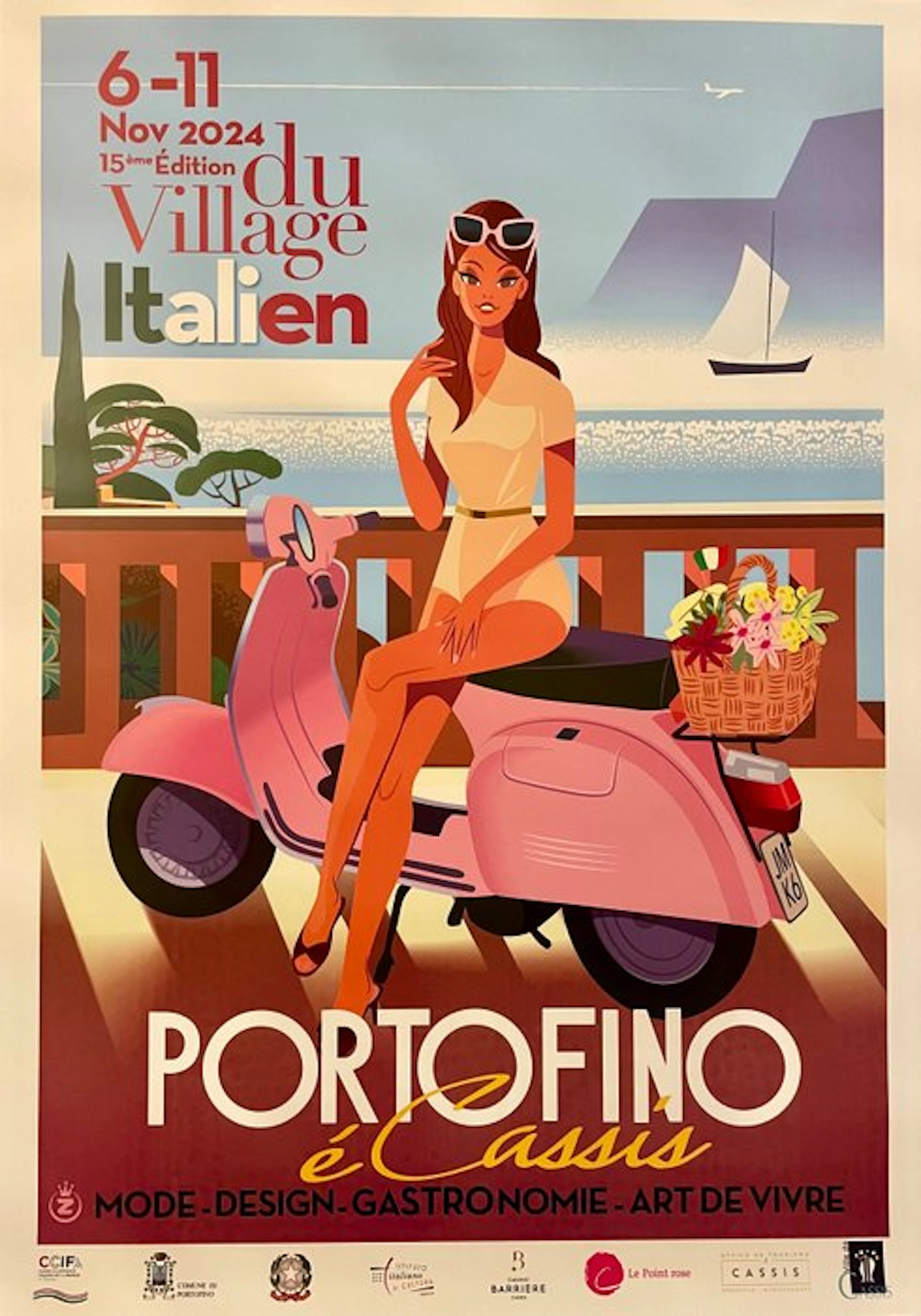 Monsieur Z - Portofino 2009 à 2025 - (x17!) Viva La Vespa...