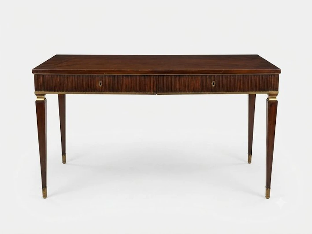 Writing table - Softwood - neoclassical writing desk
