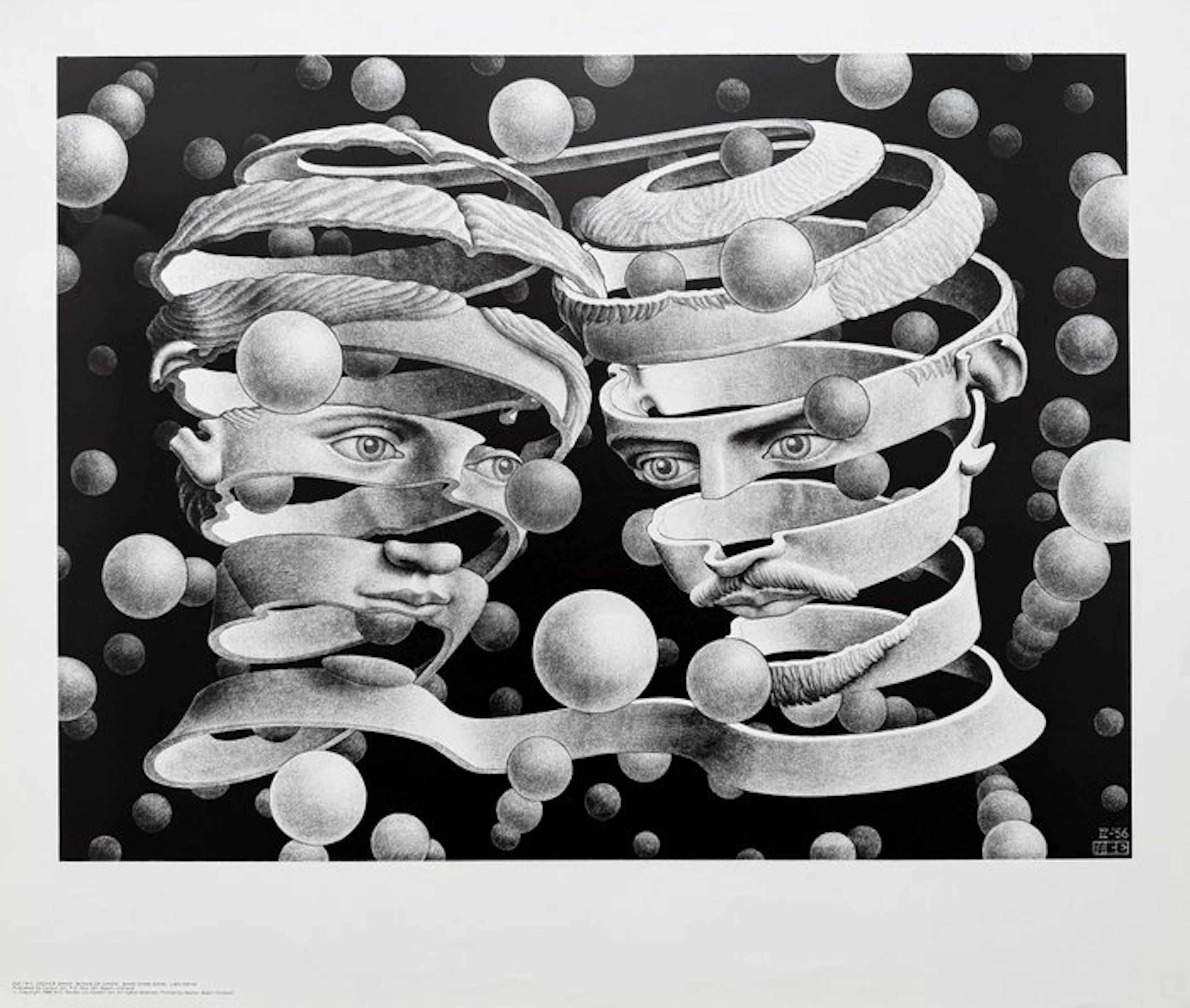 M.C. Escher (1898-1972) - Lien Infini