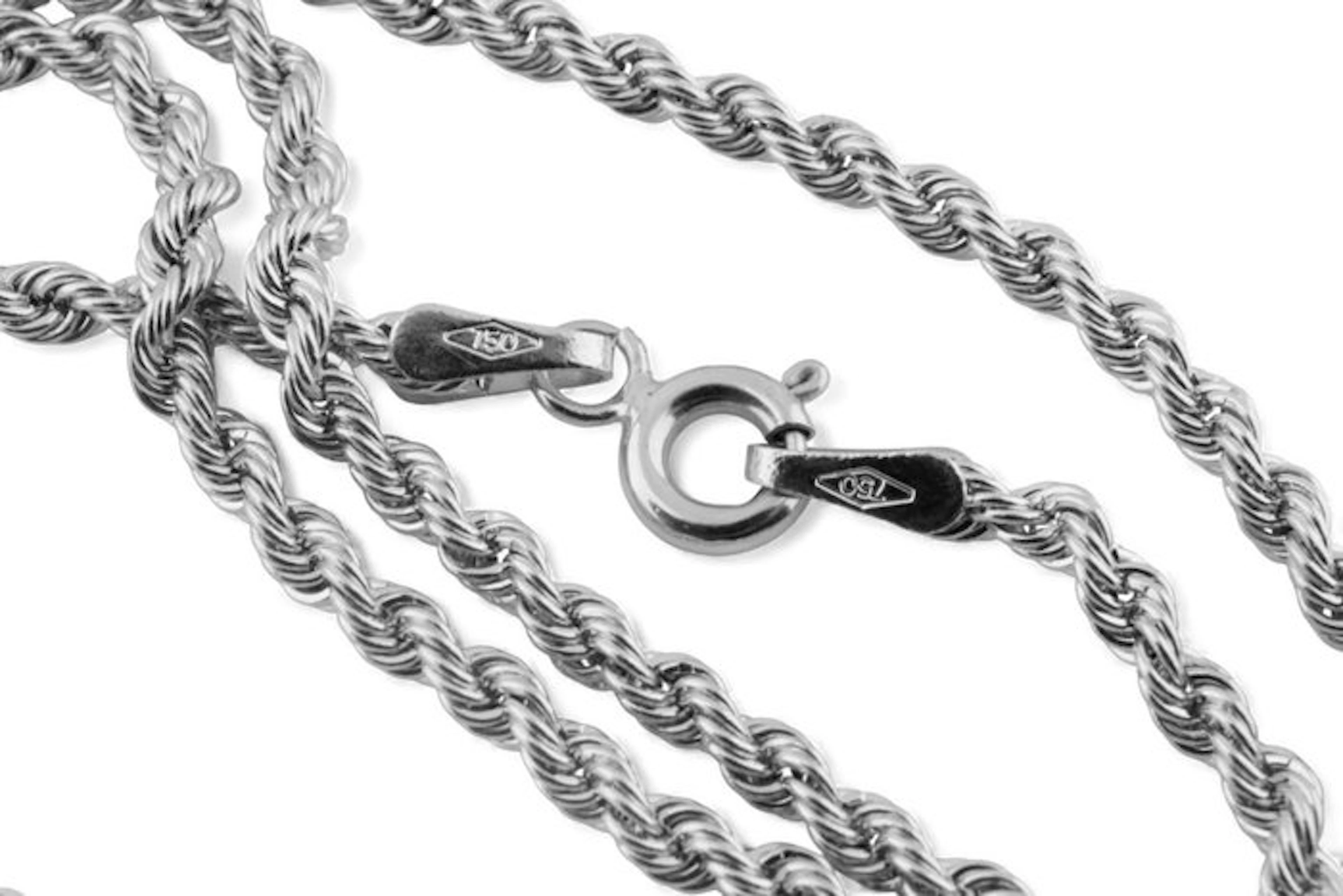 Necklace - 18 kt. White gold
