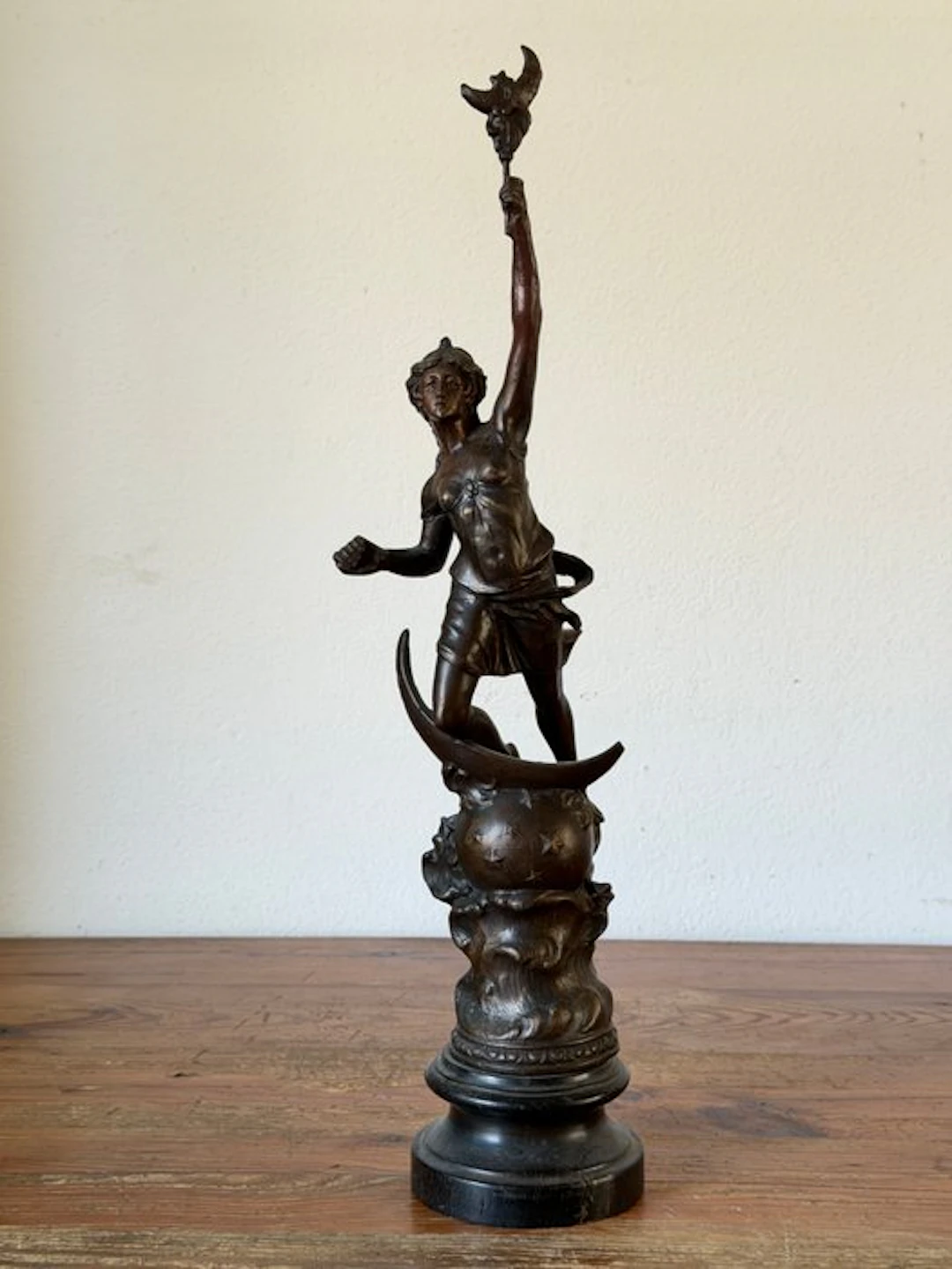 Sculpture, Allegorie - 50 cm - Spelter