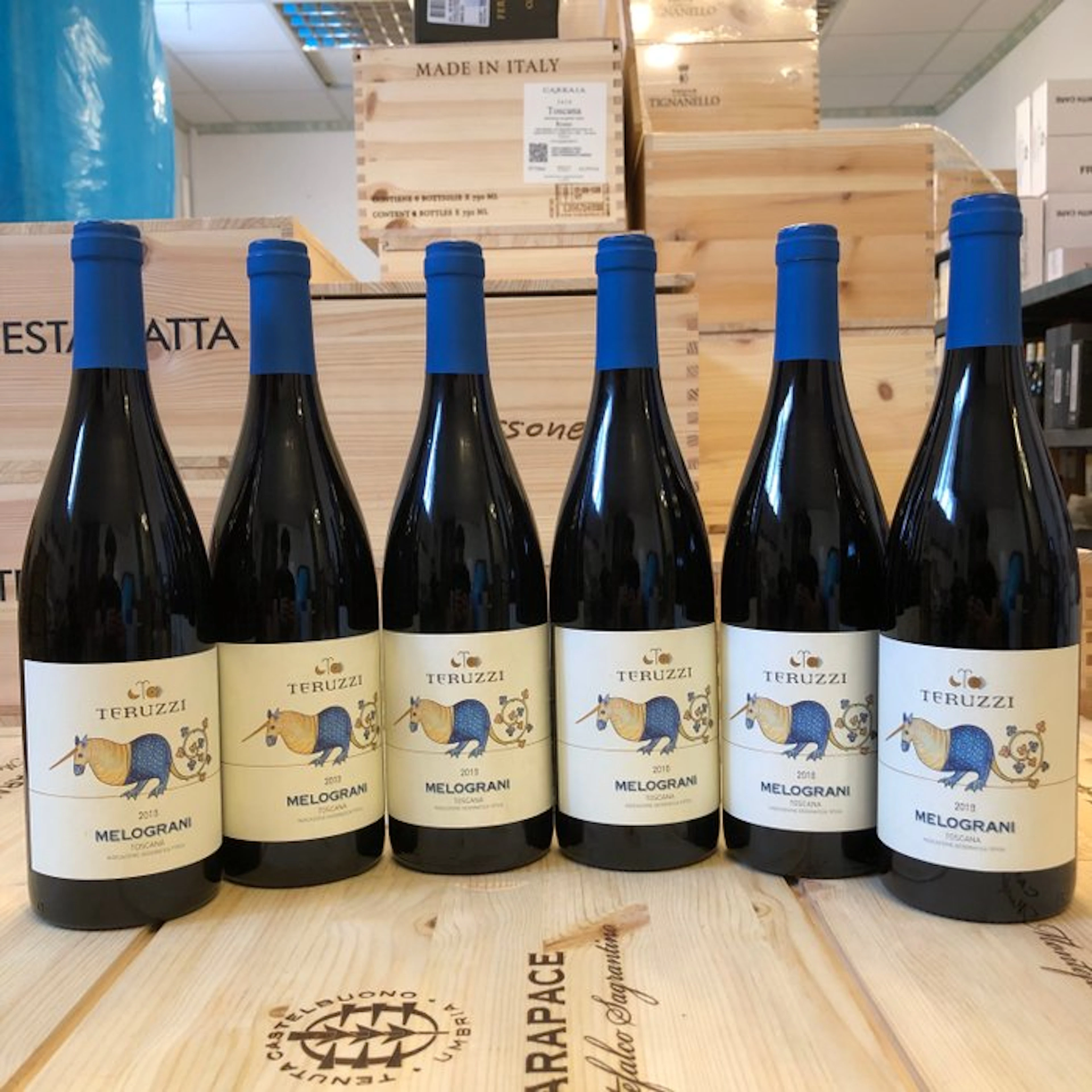 2018 Teruzzi, Melograni - Tuscany - 6 Bottles (0.75L)