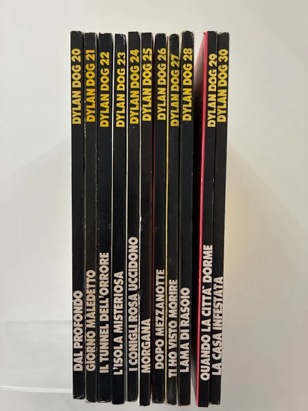Dylan Dog nn. 20/30 - sequenza completa - 11 Comic - First edition - 1988