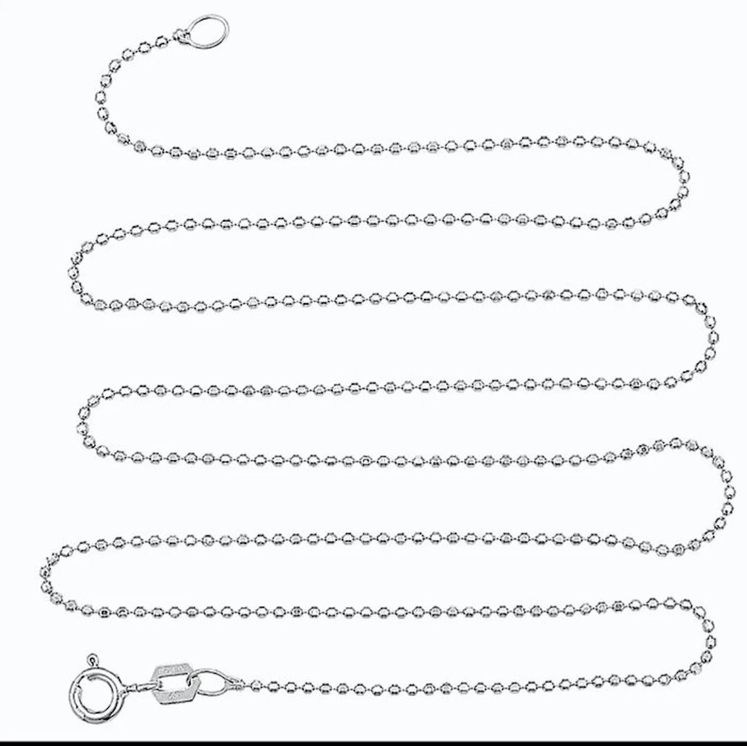 Chain - 18 kt. White gold