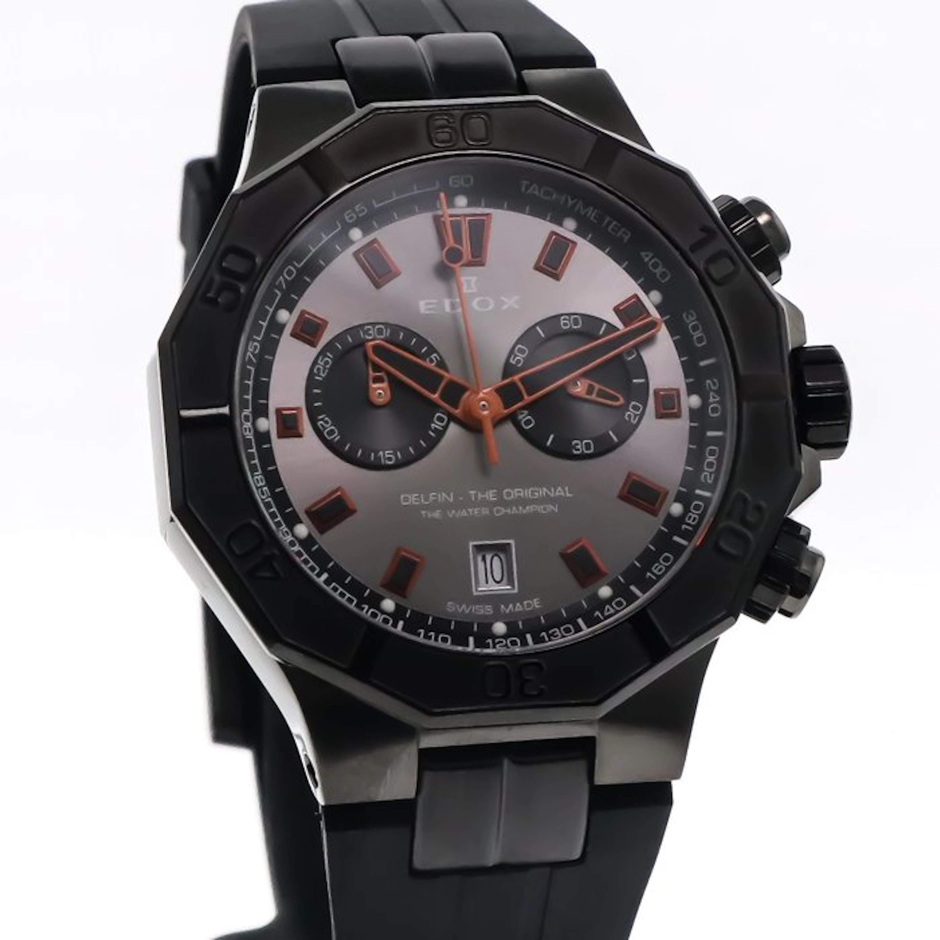 Edox Delphin The Original - Swiss Made Chronograph Watch...