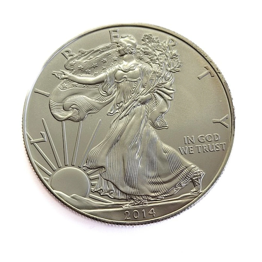 United States. 1 Dollar 2014 - American Silver Eagle - Walking Liberty