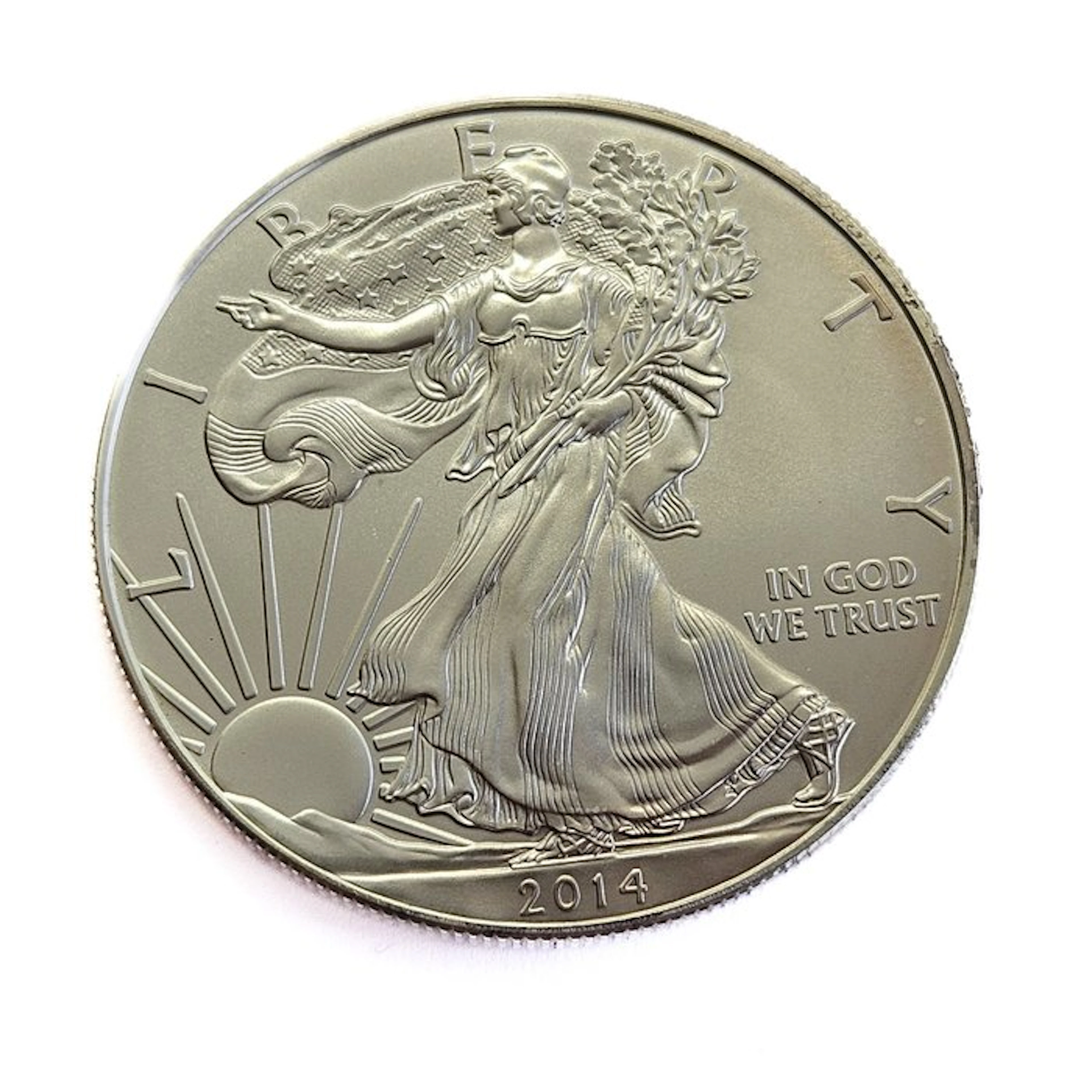 United States. 1 Dollar 2014 - American Silver Eagle - Walking Liberty