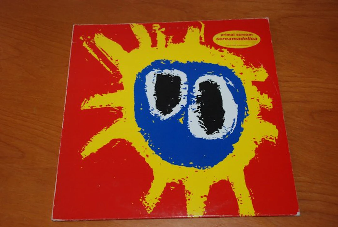 PRIMAL SCREAM - SCREAMADELICA - 2xLP album (double album) - 1st Pressing - 1991
