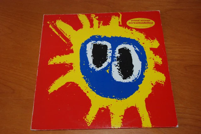 PRIMAL SCREAM - SCREAMADELICA - 2xLP album (double album) - 1st Pressing - 1991