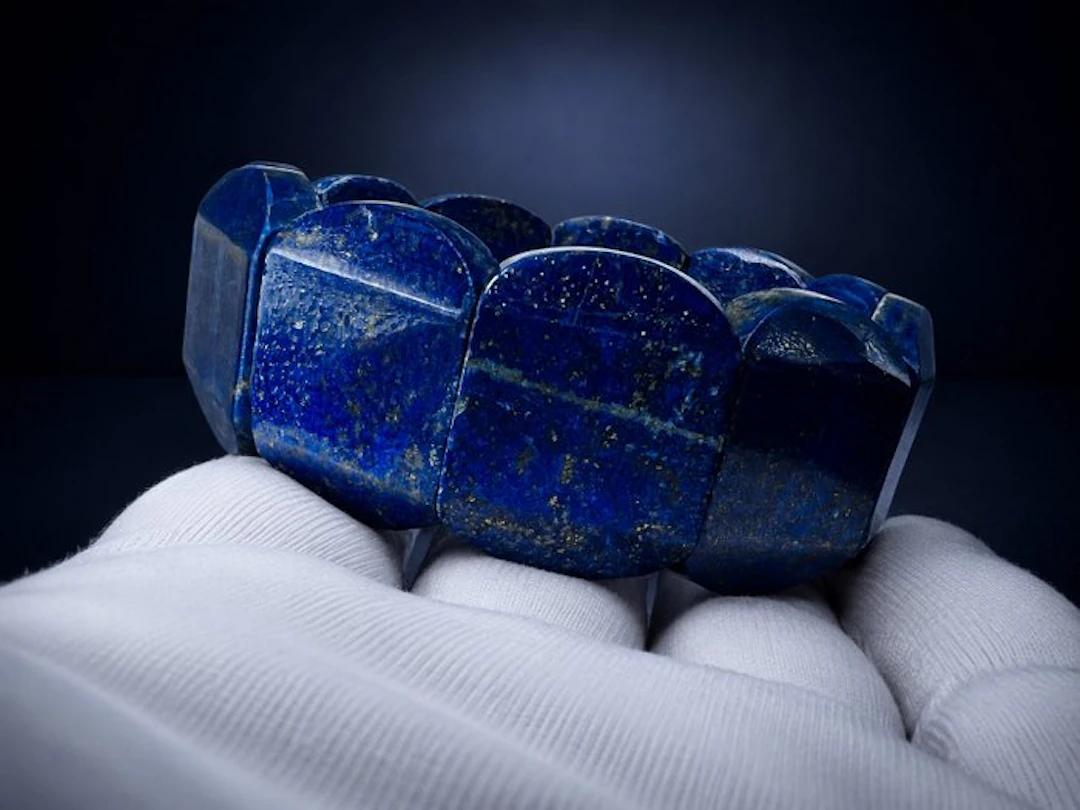 ***NO RESERVE*** Premium Lapis Lazuli Bracelet – Natural...