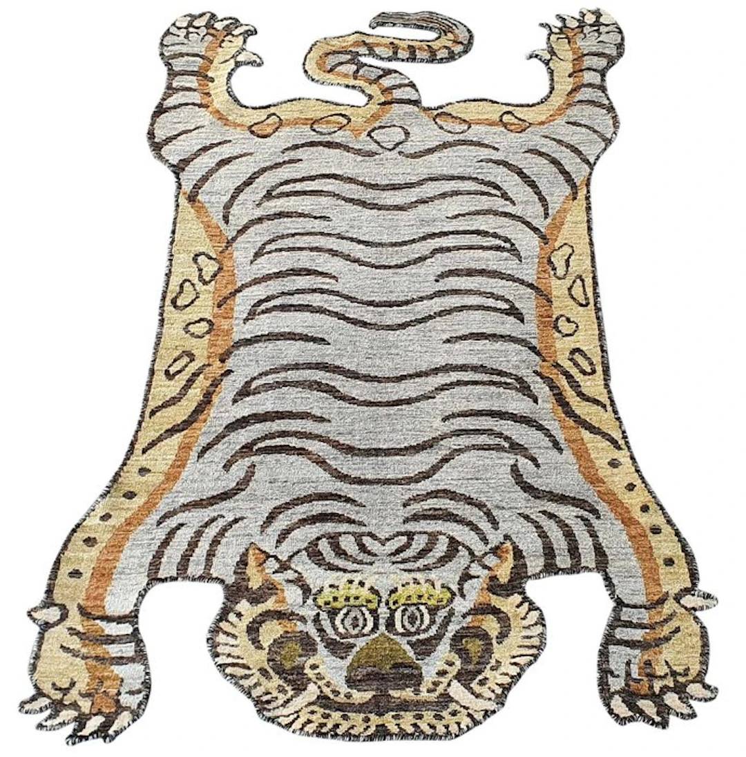 Designer Carpet - New - Tiger - Rug - 192 cm - 114 cm