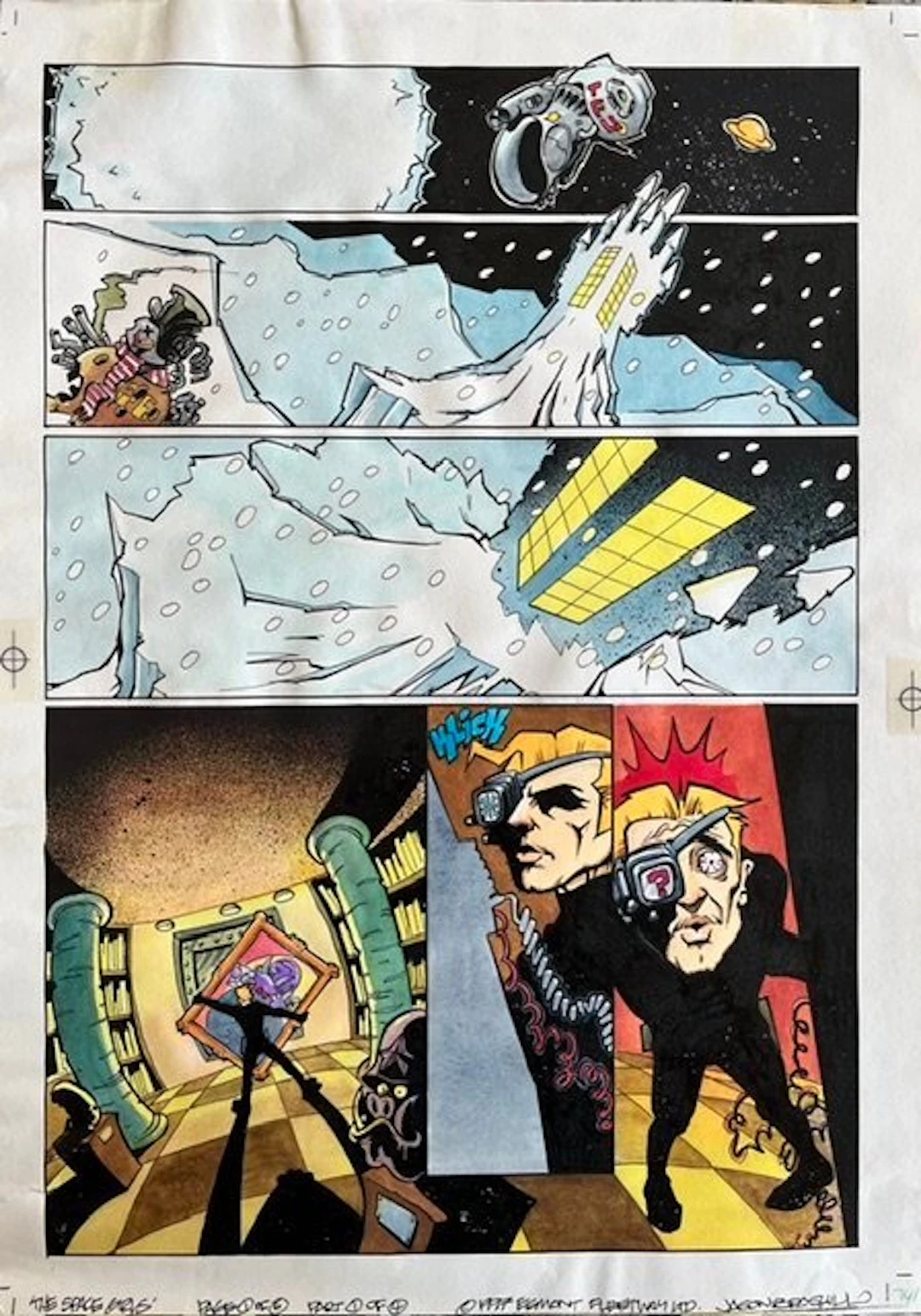 Jason Brashill - Dondie Cox - 1 Original colour page...
