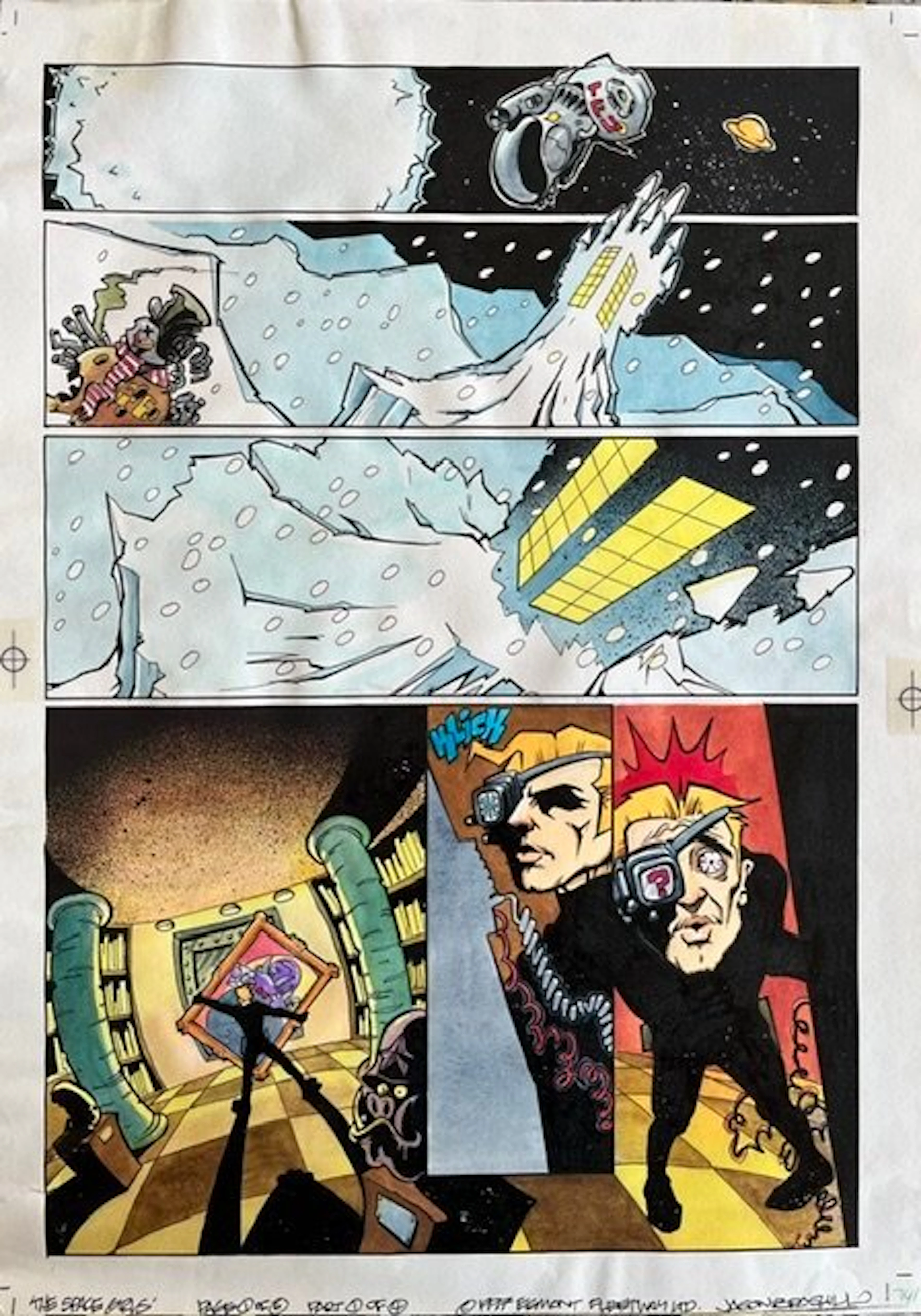 Jason Brashill - Dondie Cox - 1 Original colour page...