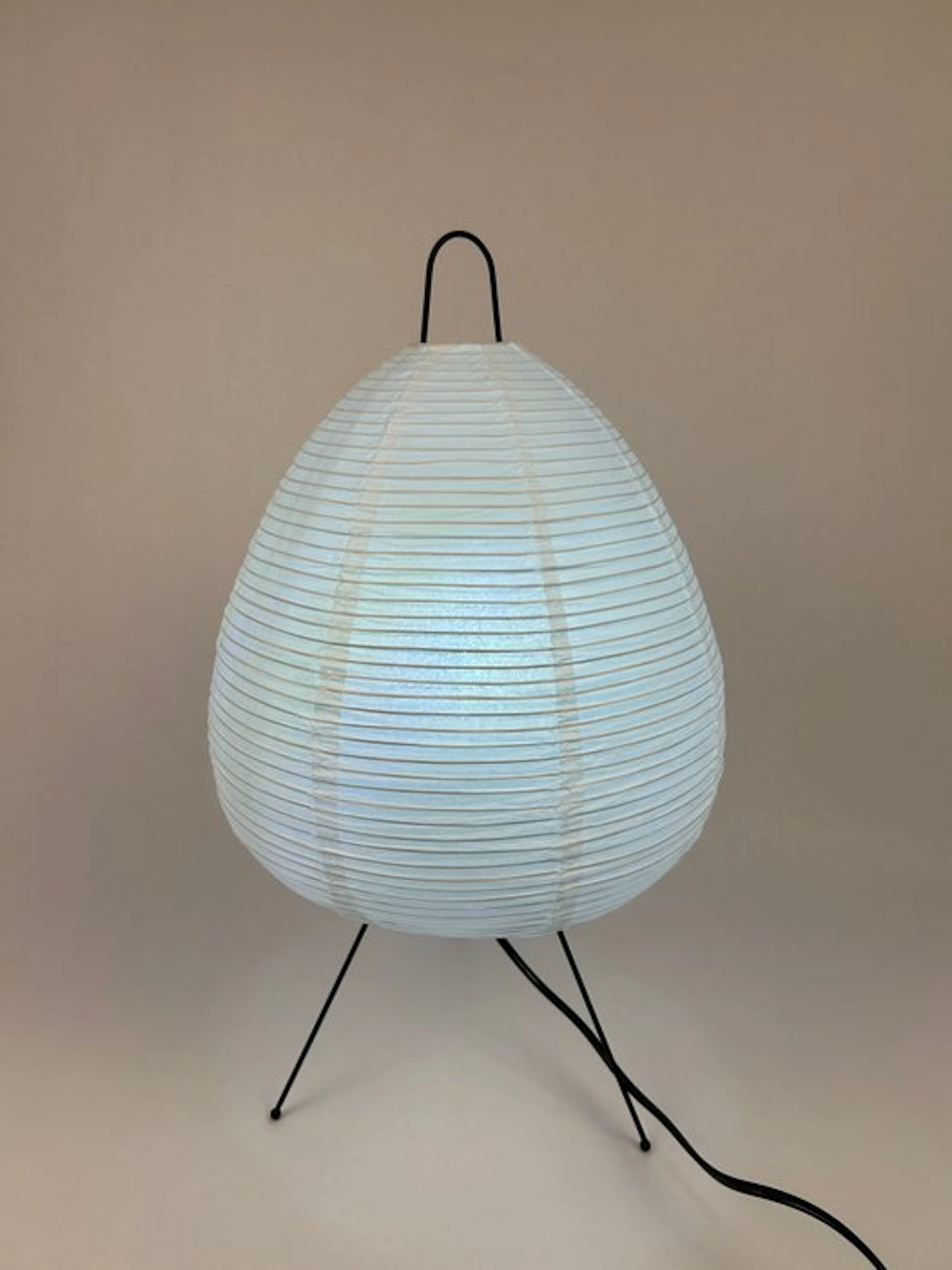 Table lamp - Metal, Parchment - Japan's Wabi-Sabi