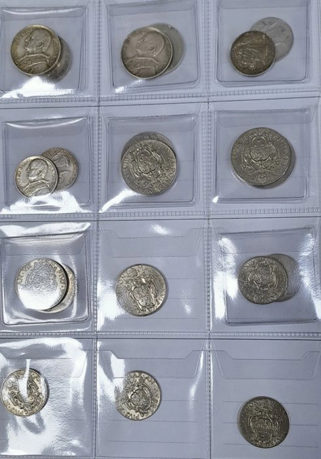 Vatican. Pio XI. Collection of coins (No reserve price)