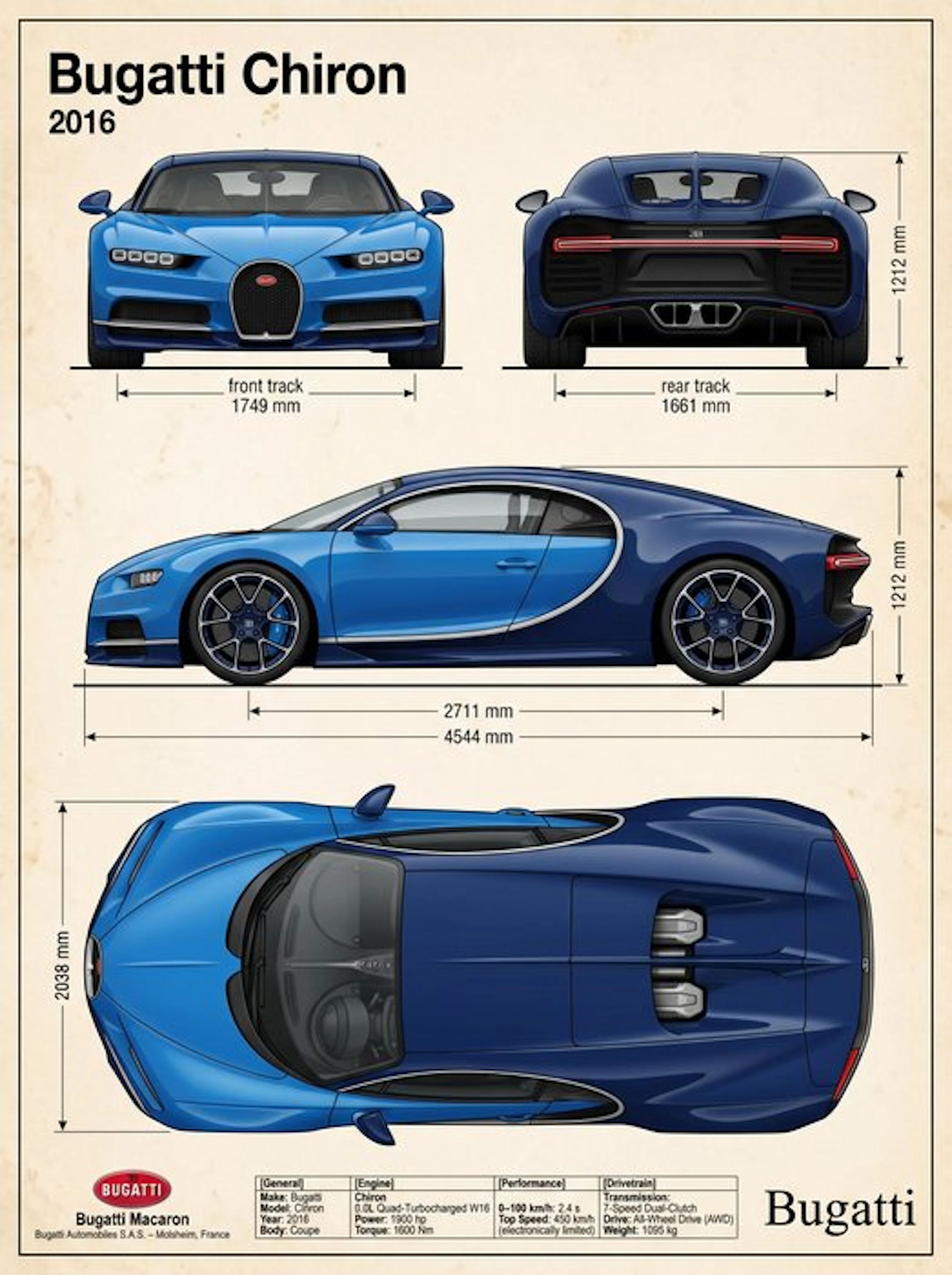 Shmidt.Art - Bugatti - Bugatti Chiron - 2010s