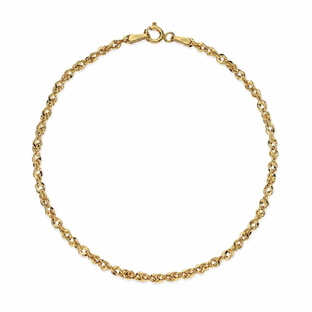 No reserve price - Bracelet - 18 kt. Yellow gold - Br. Iride 19 cm - 1.30 g