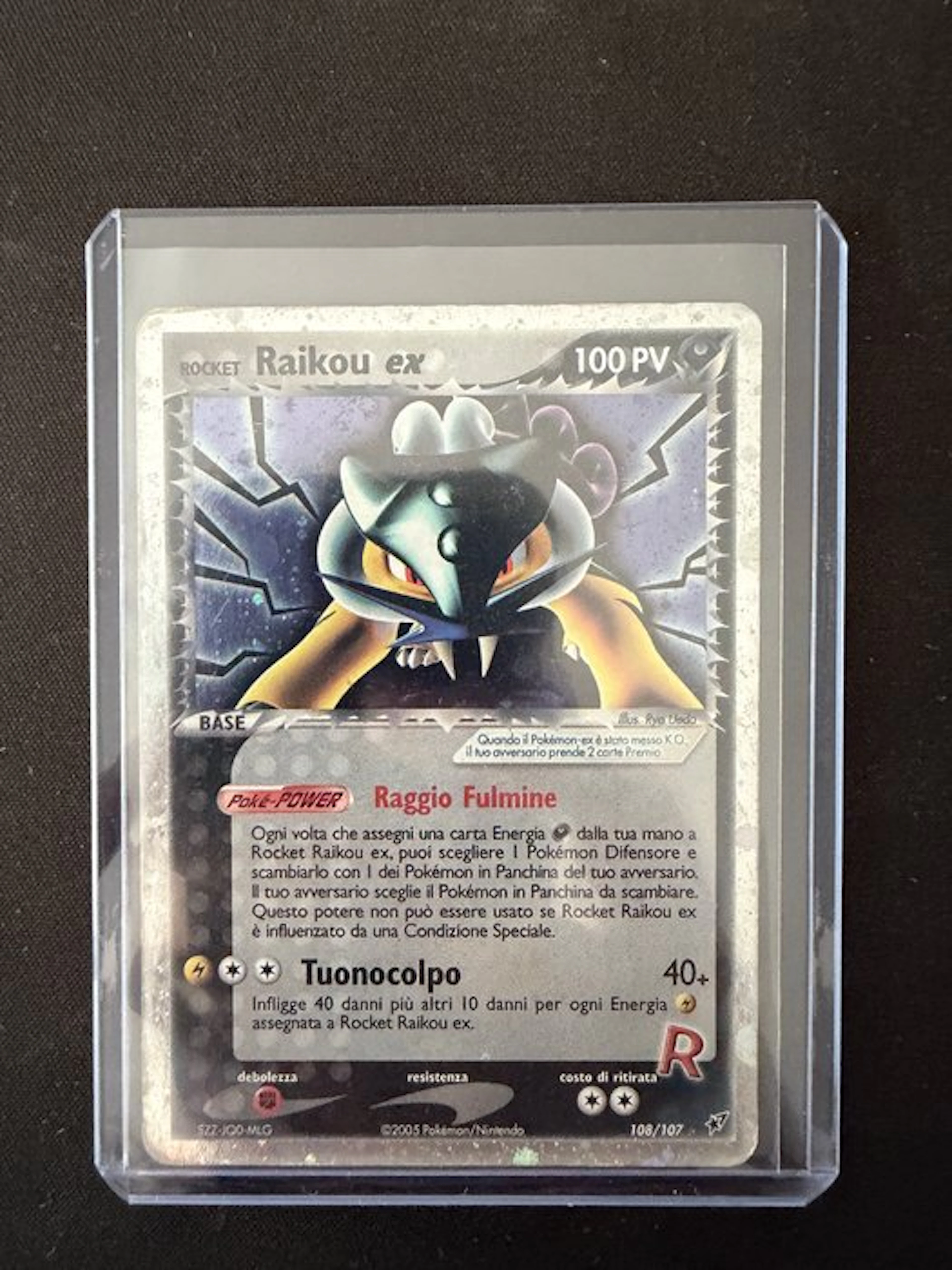 Pokémon - 1 Card - Raikou 108/107 Foil