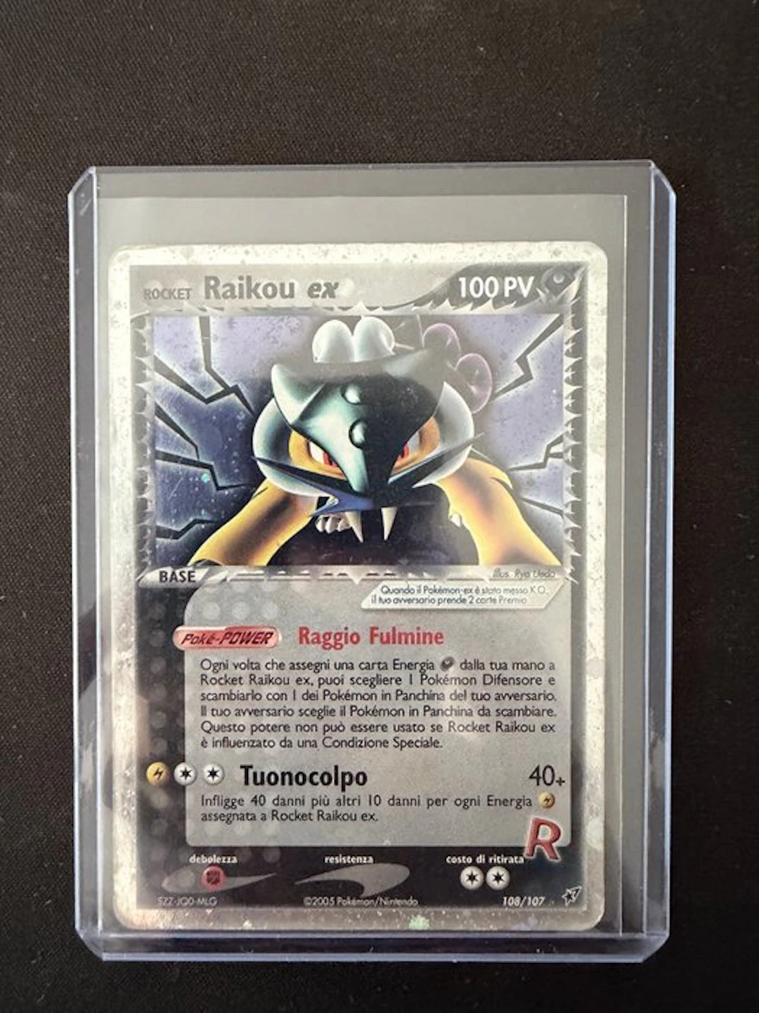 Pokémon - 1 Card - Raikou 108/107 Foil