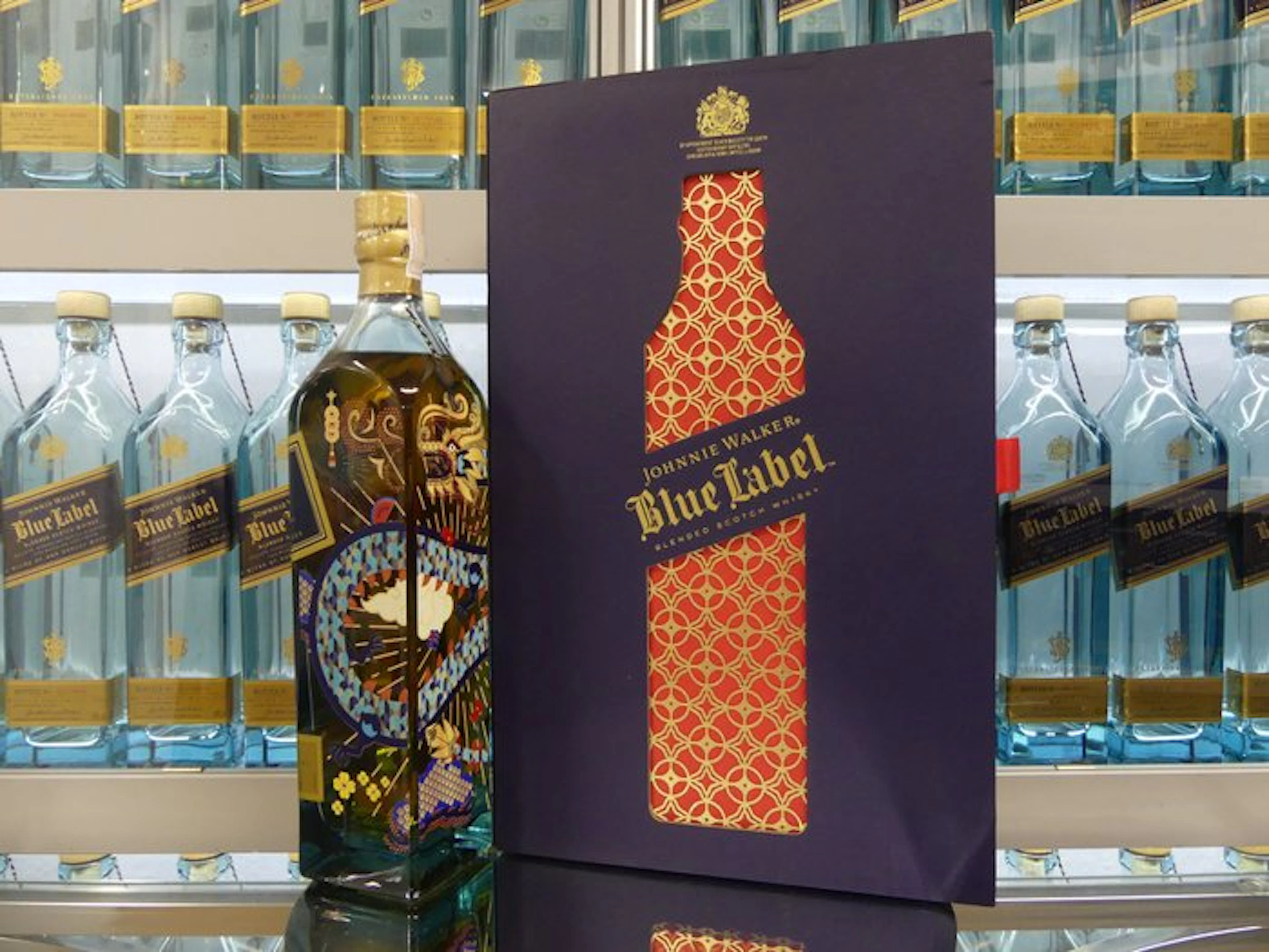 Johnnie Walker Blue Label Celebrating The Tet Dragon from...