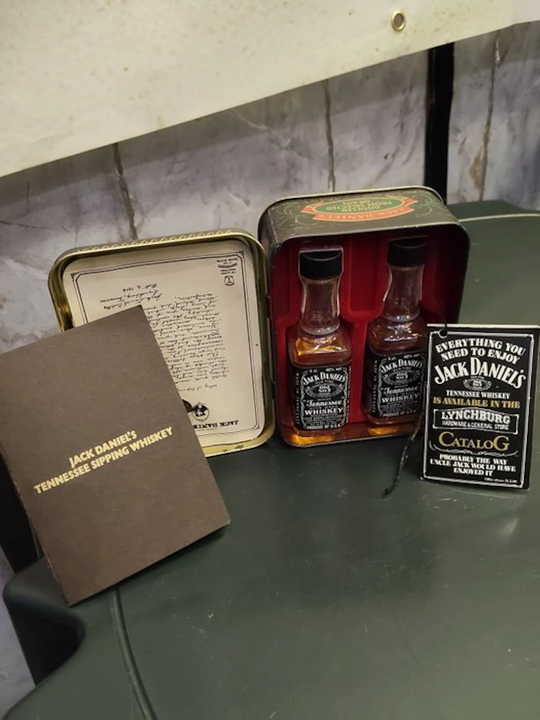 Jack Daniel's Old No 7 - Gift Tin - miniatures - 5cl - 2 bottles