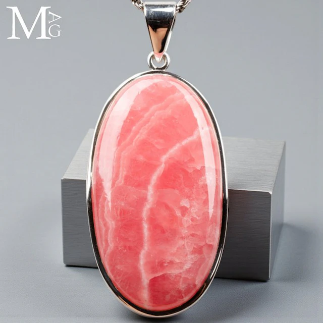 The “Stone of Love and Compassion” Rhodochrosite - Height...