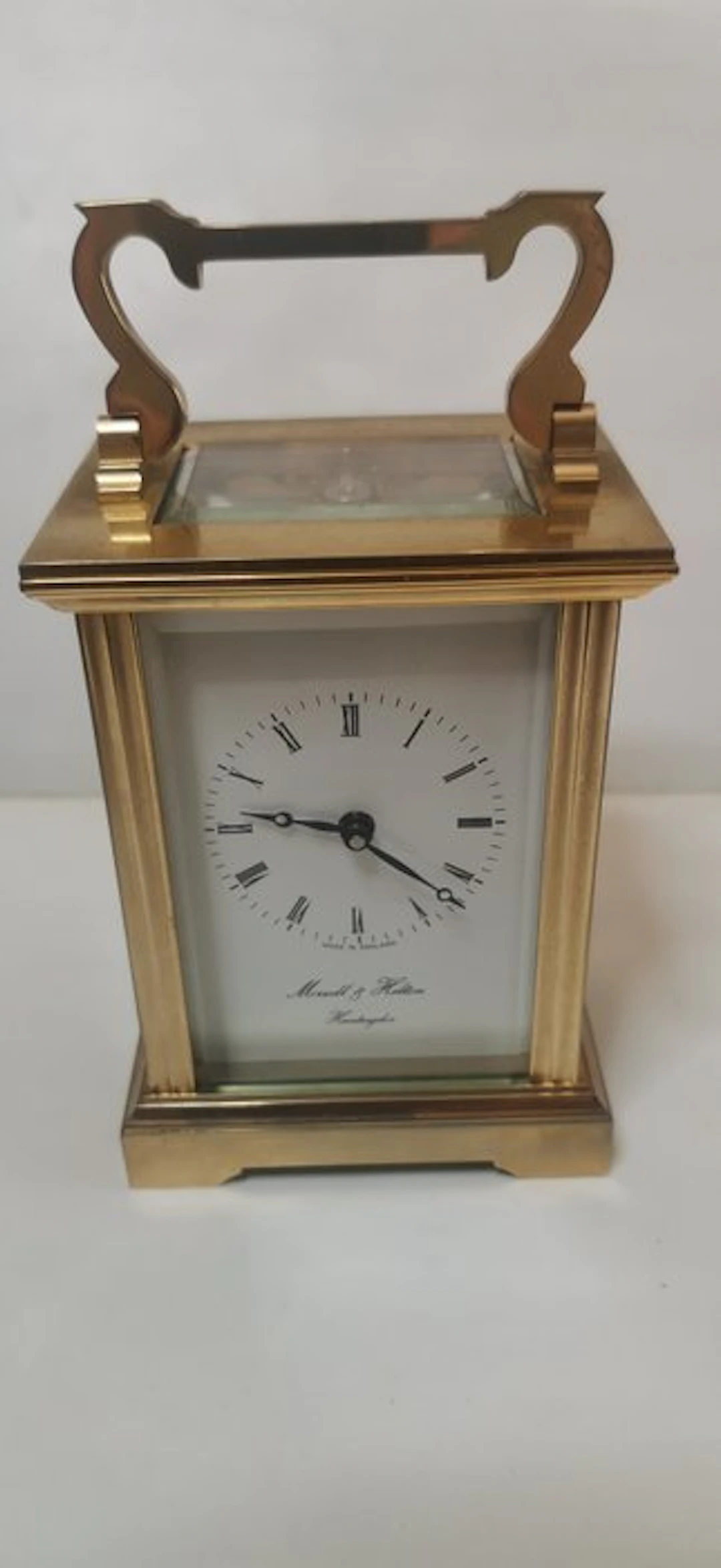 Carriage clock - Brass, Glass - 1950-1960