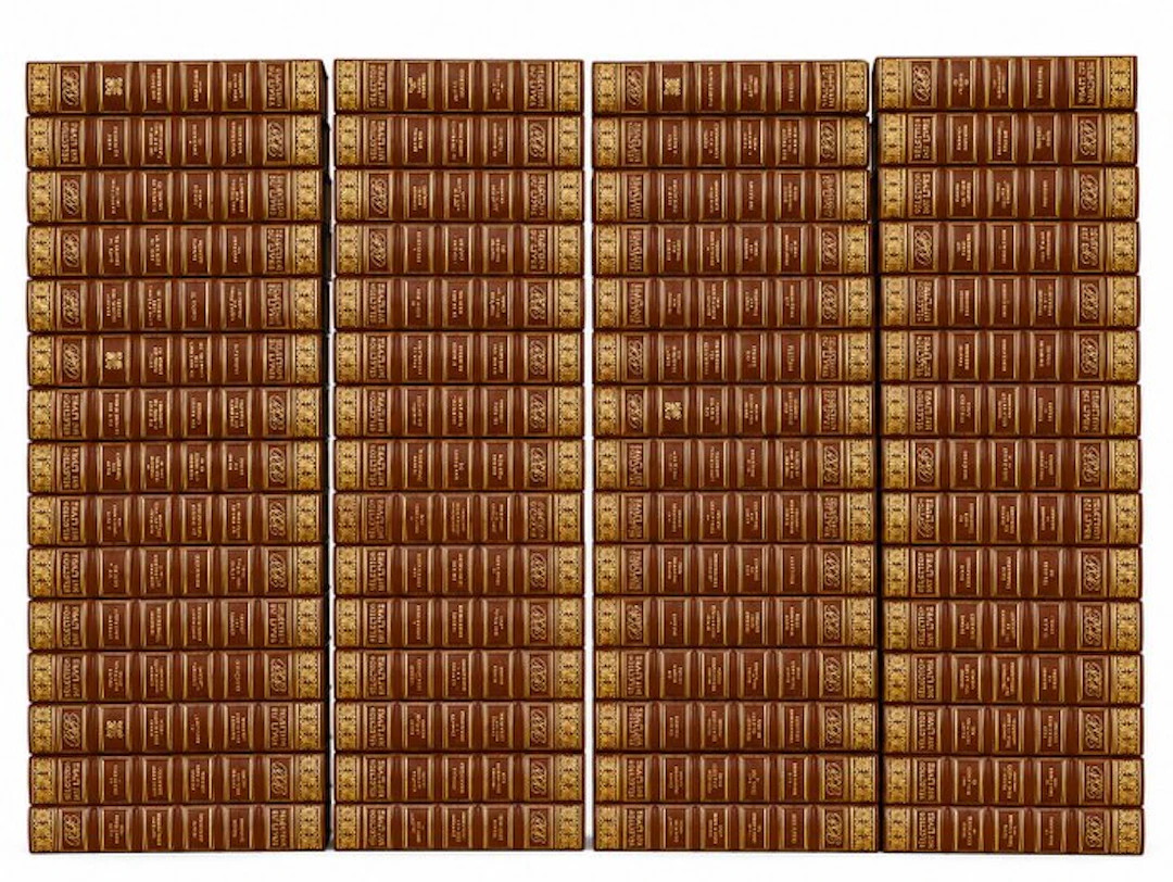 France - Très grande collection de 80 livres reliés «...