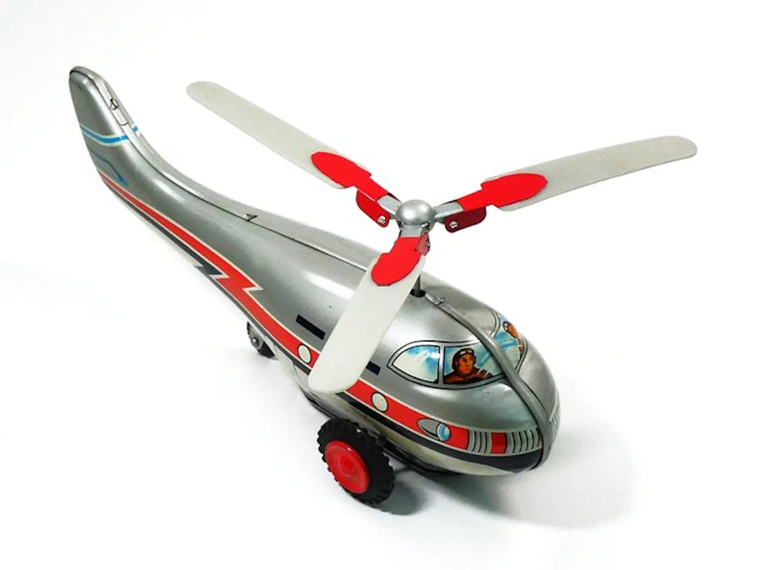 Shanghai (China) # - Tin toy - 1960's Passagiers Helicopter