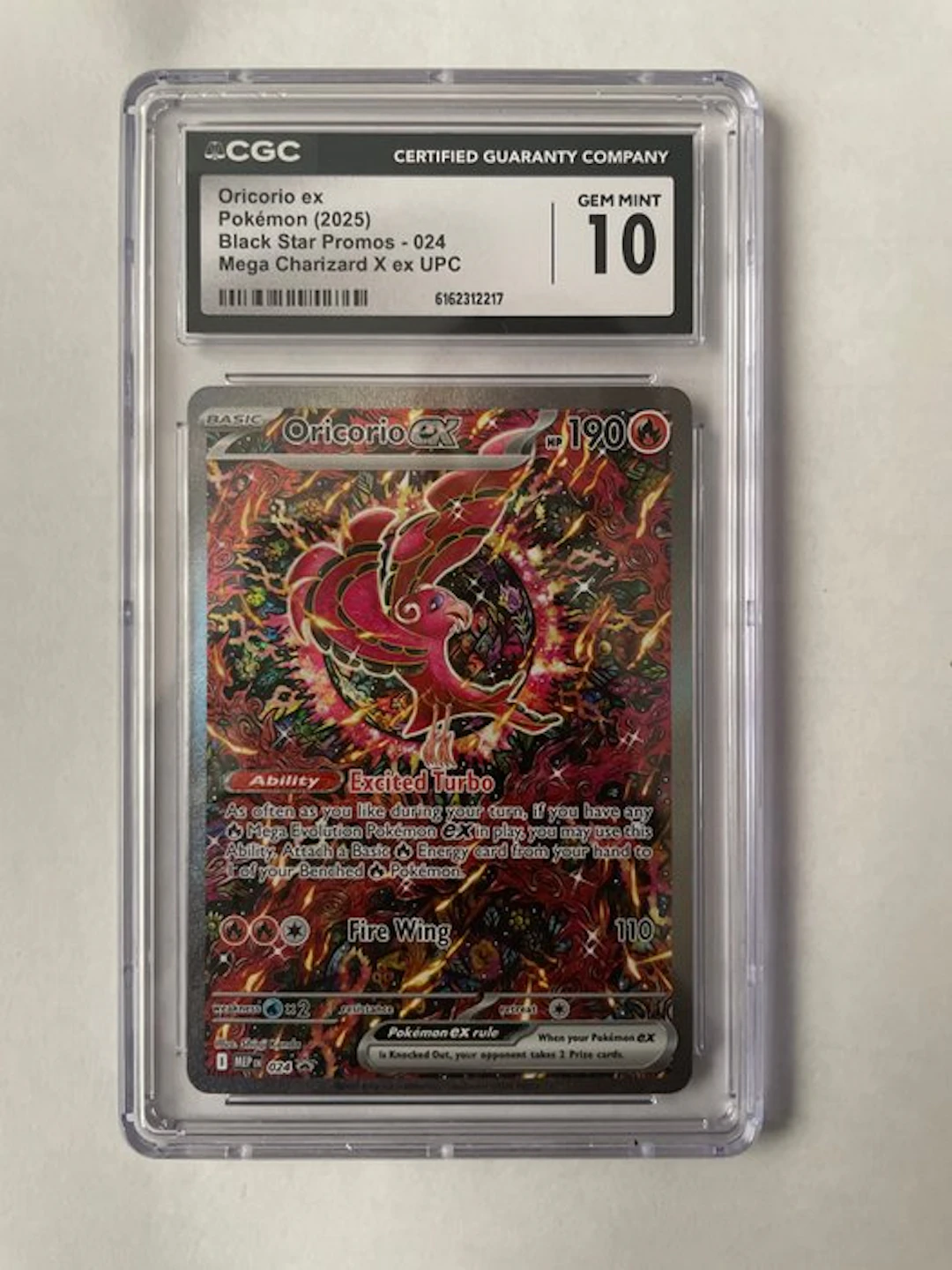 Pokémon - 1 Graded card - Oricorio ex 024 Promo card