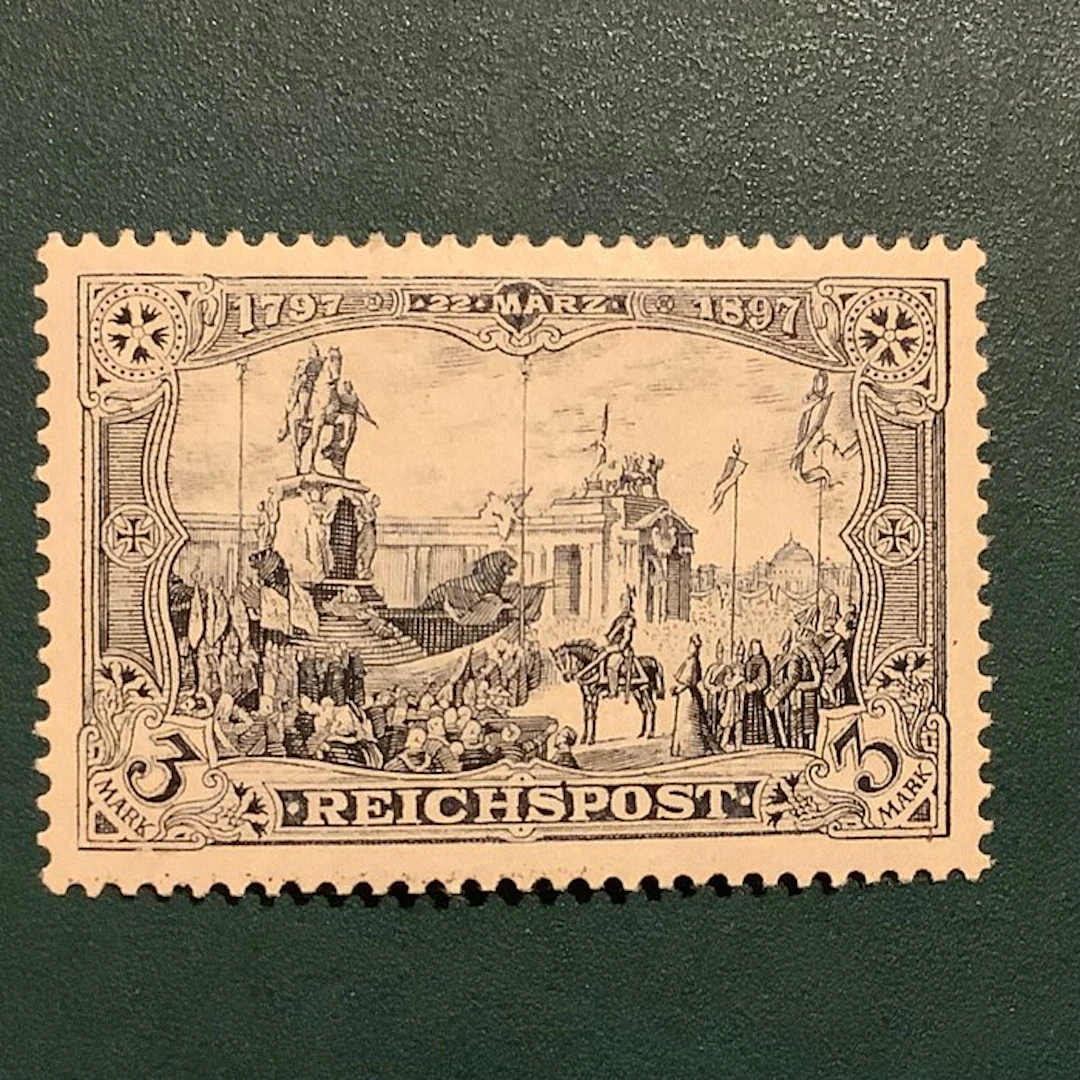 German Empire 1900 - 3 Mark Reichspost