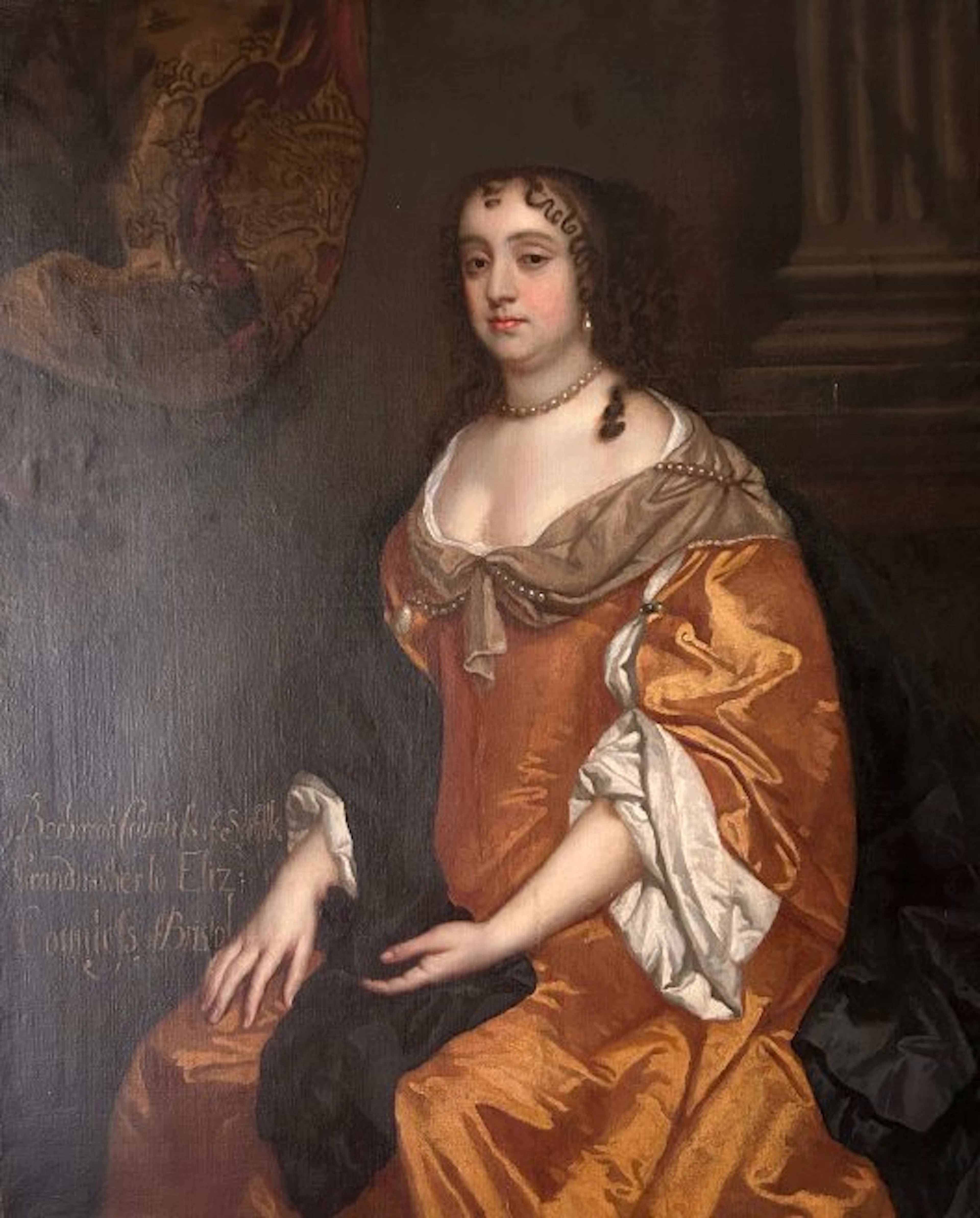 Peter Lely (1618-1680) Werkstatt - Barbara Countess of Suffolk