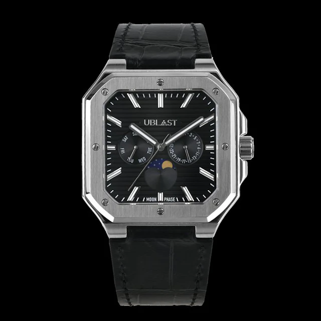 Ublast - Square - Moonphase Calendar - REF.UBSQML44BK - Ltd