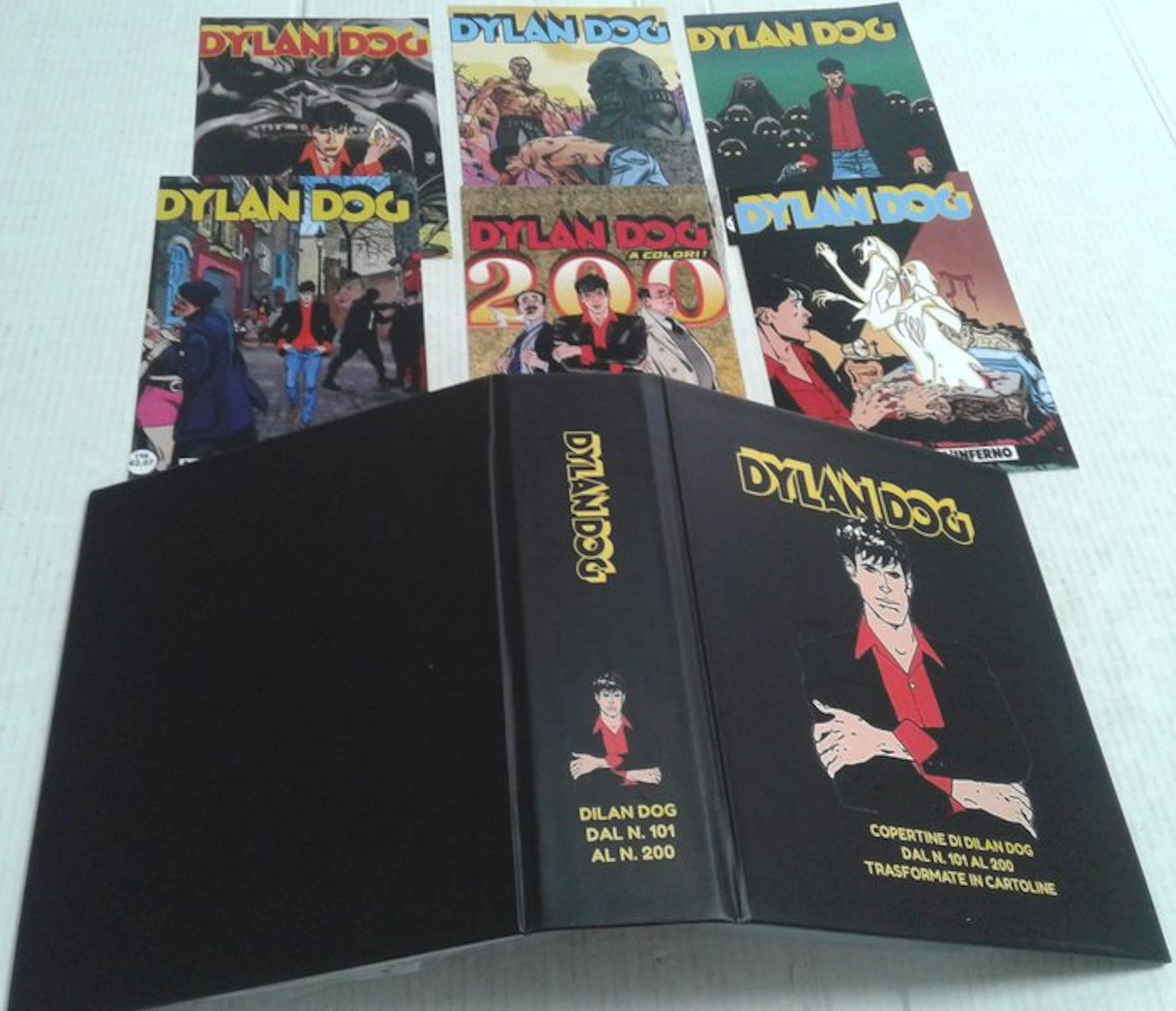 Dylan Dog n° 101/200 - 100 x Cartoline - Set completo con...