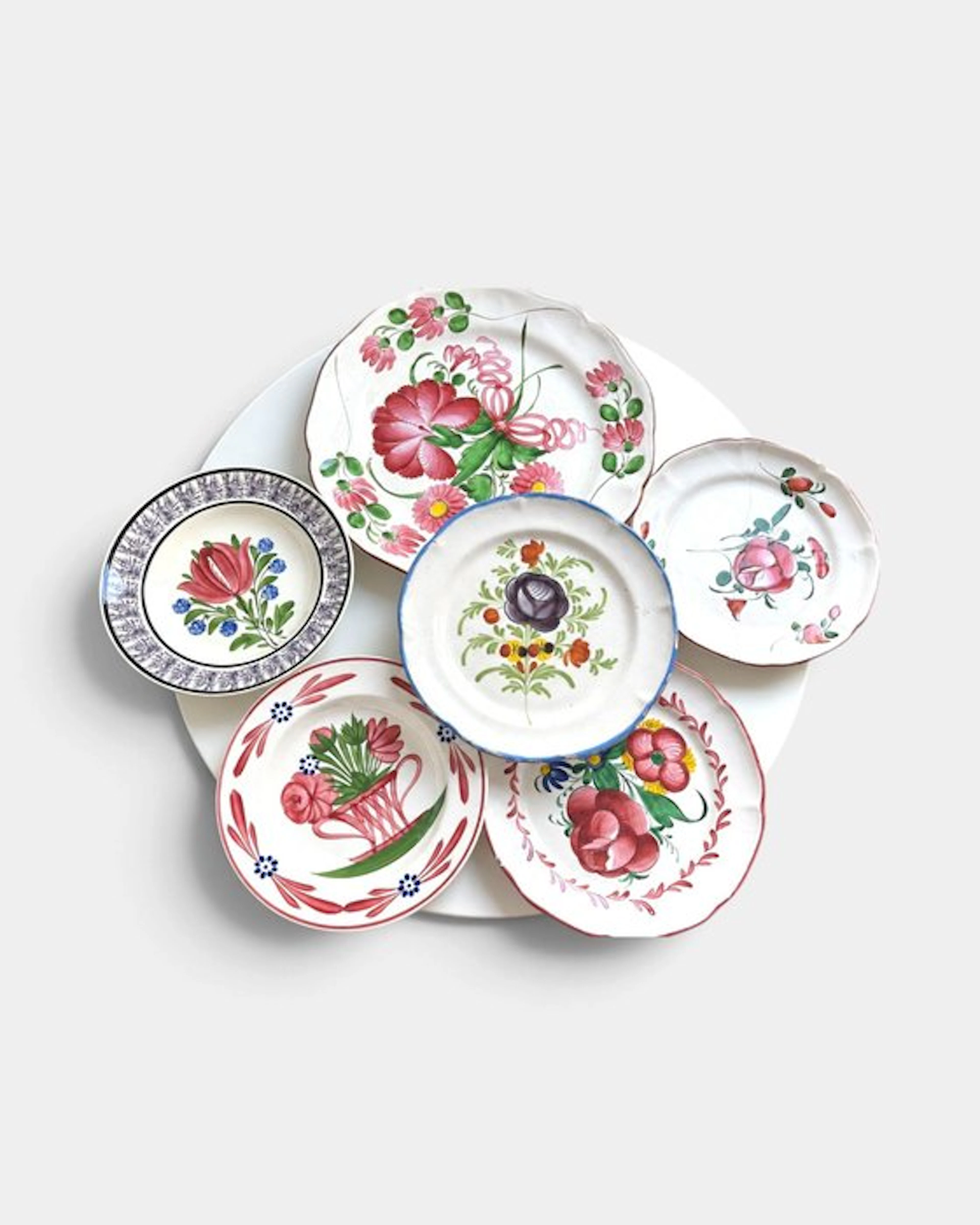 french production - Plate (6) - Ceramic