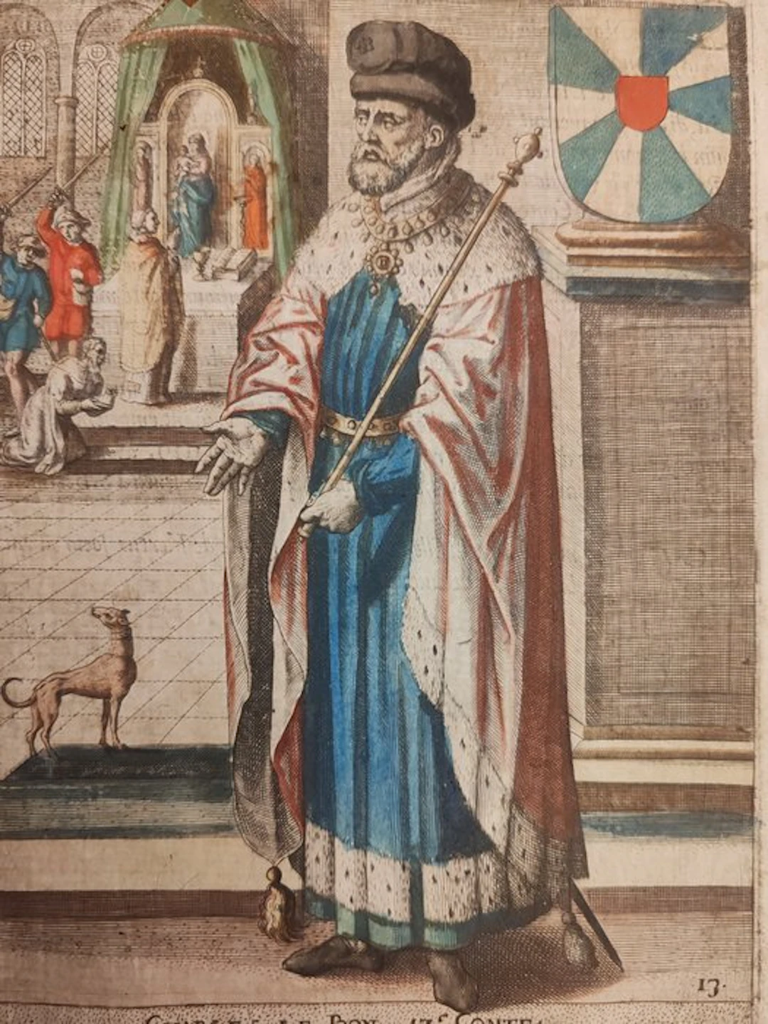 Cornelis Martin (1567-1621) - Carlo I di Fiandra — Les genealogies