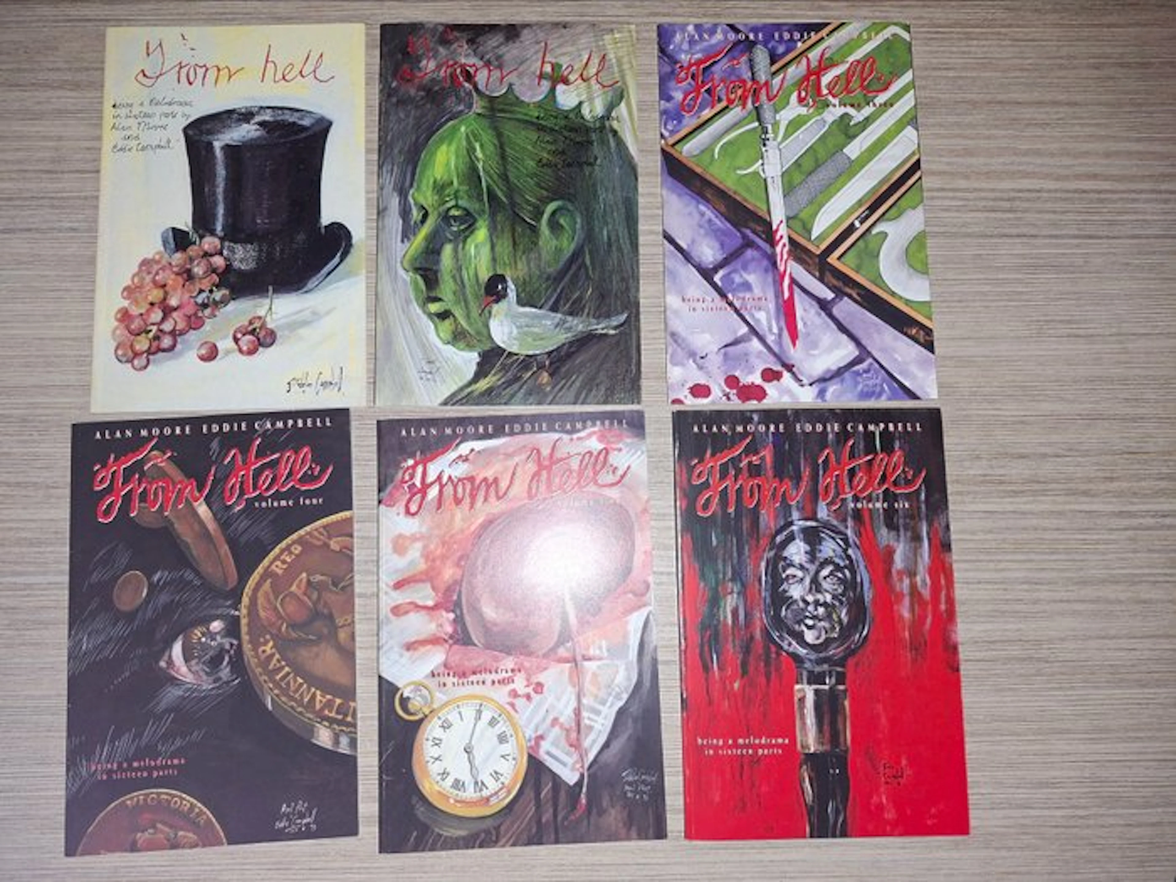 From Hell - From Hell - 12 Comic collection - First edition - 1991/1999